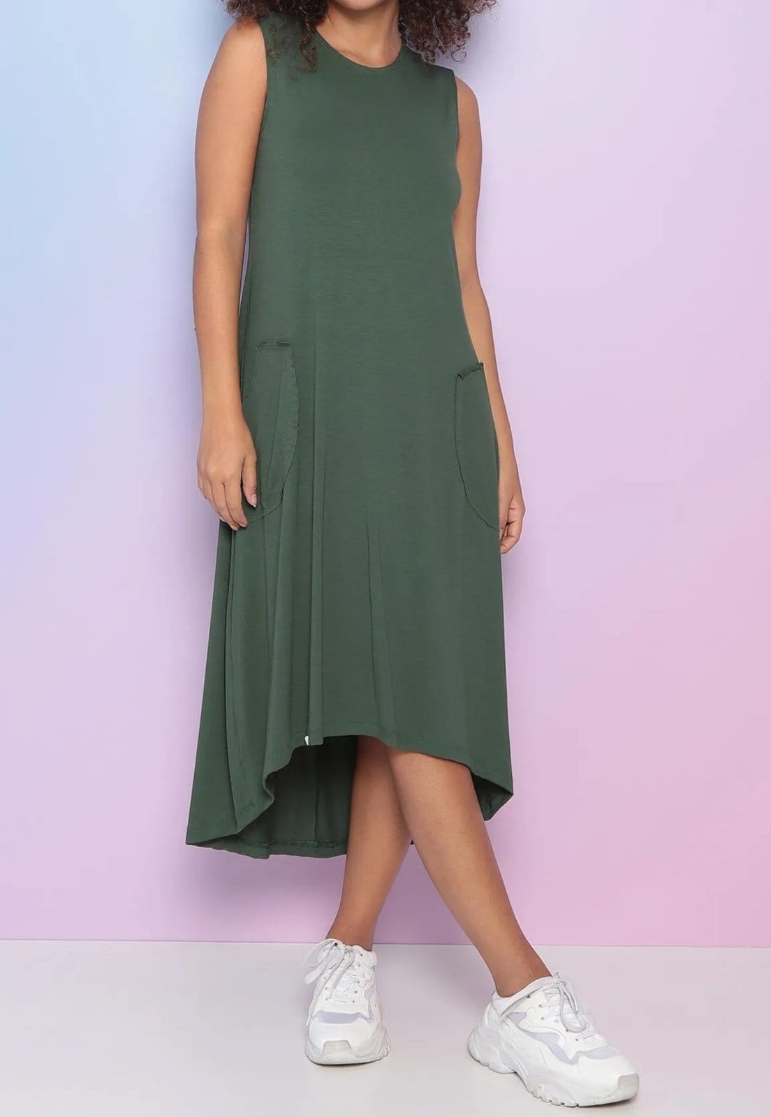 Vestido Viscolycra Maria Paes Mullet