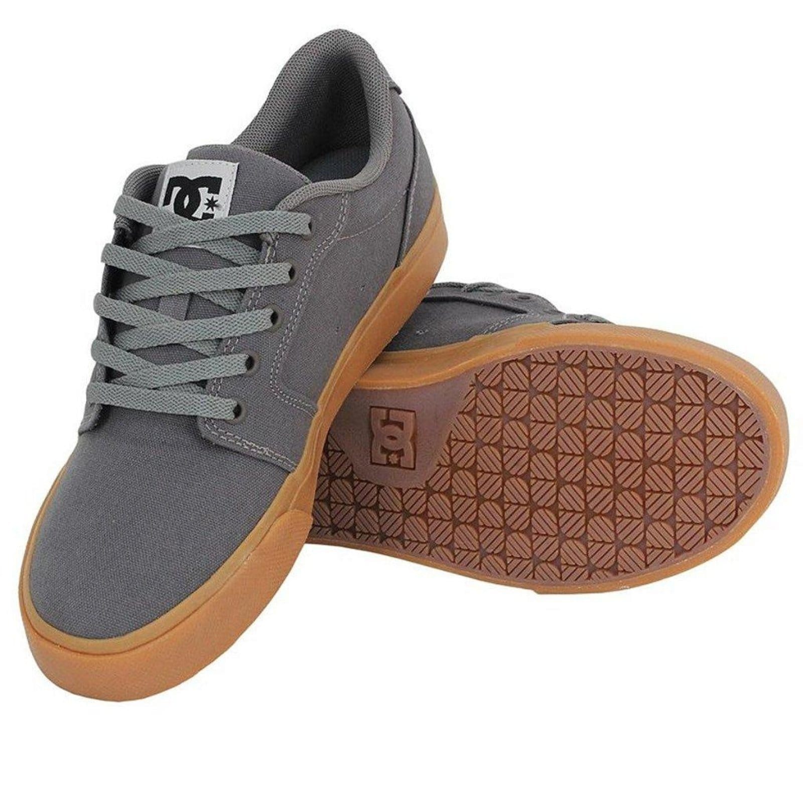 Vista 2 Tênis DC Shoes Anvil TX LA Masculino Cinza Escuro DC Shoes grafite