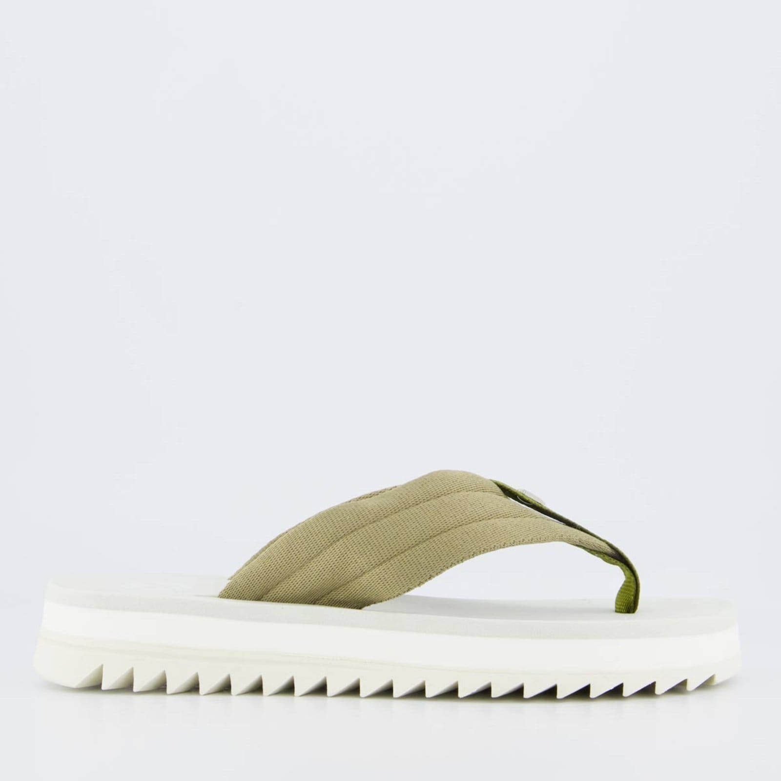 Vista 2 Chinelo Kenner Kyra Pro Feminino e Off White Kenner verde