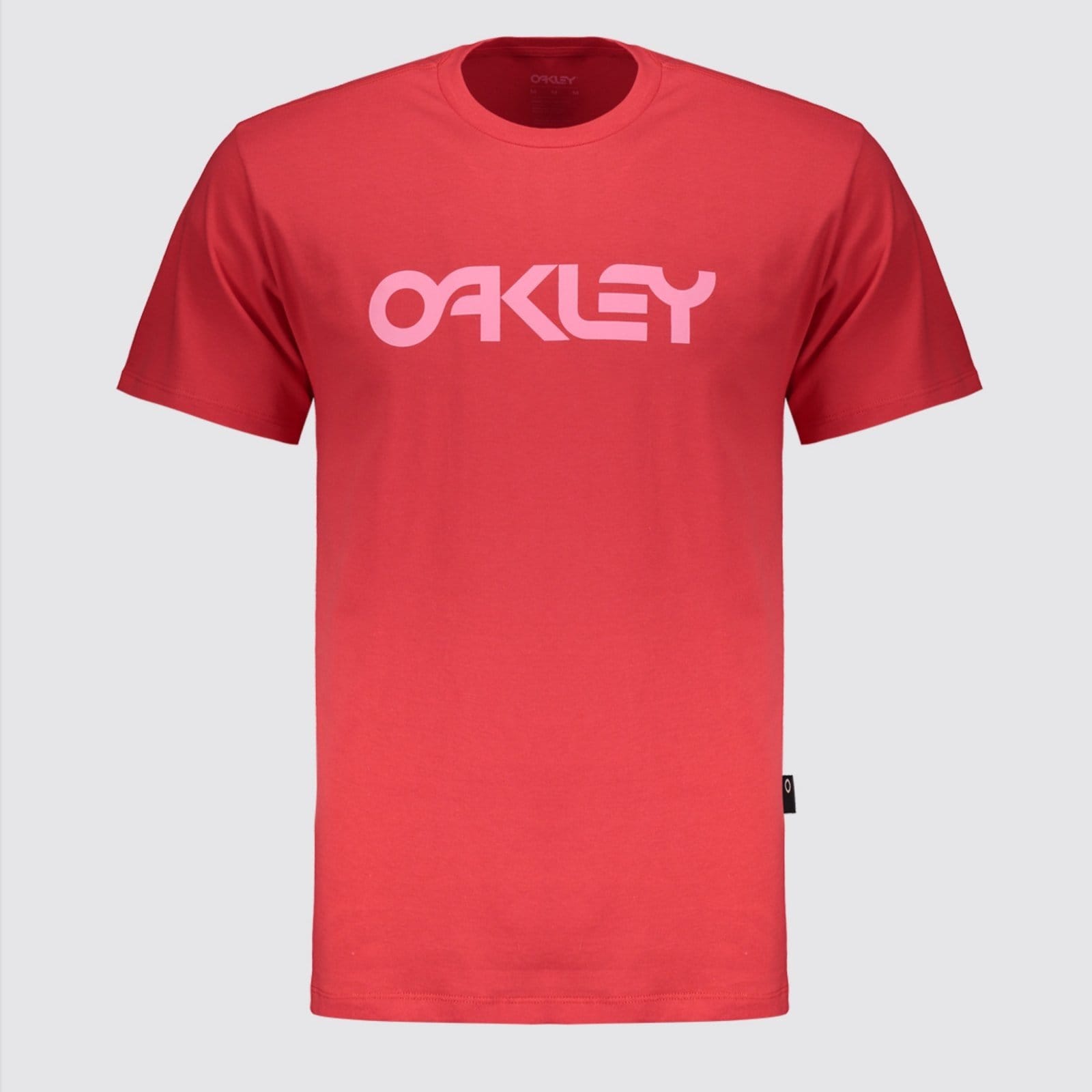 Camiseta Oakley Mark II SS Vermelha e Rosa