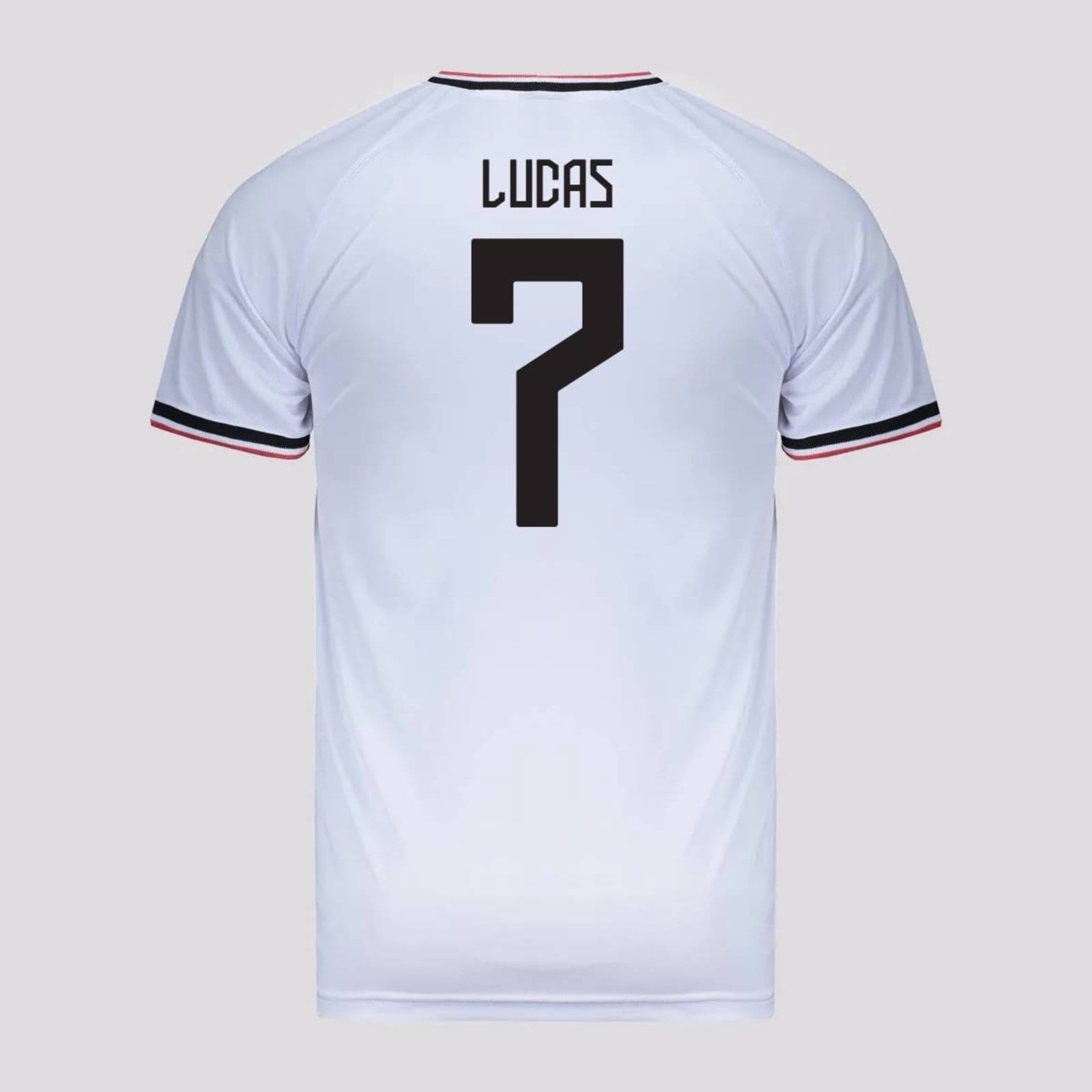 Camisa São Paulo Block 7 Lucas Branca