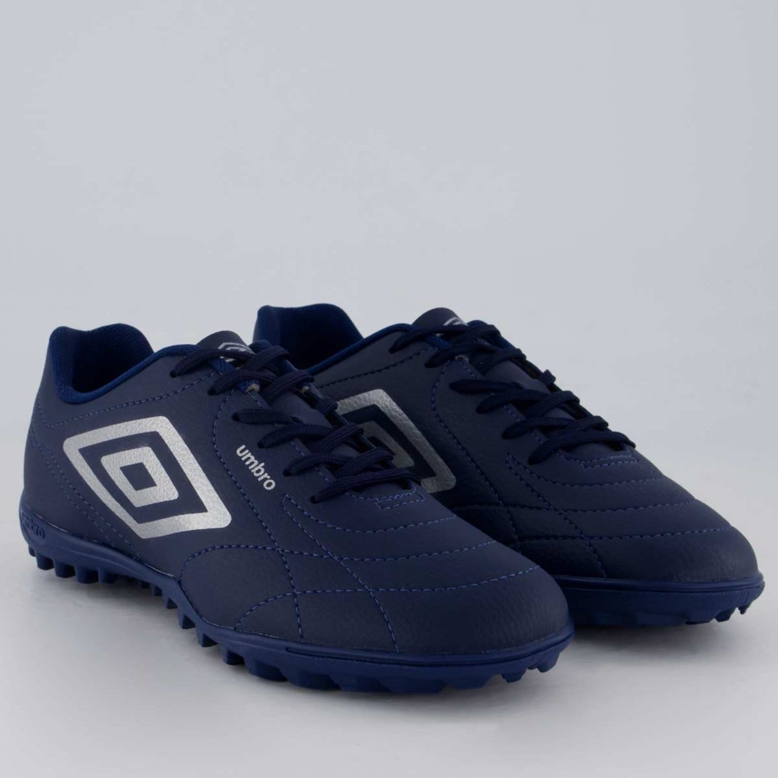Vista 2 Chuteira Umbro Class Footballer Society Marinho Umbro azul marinho