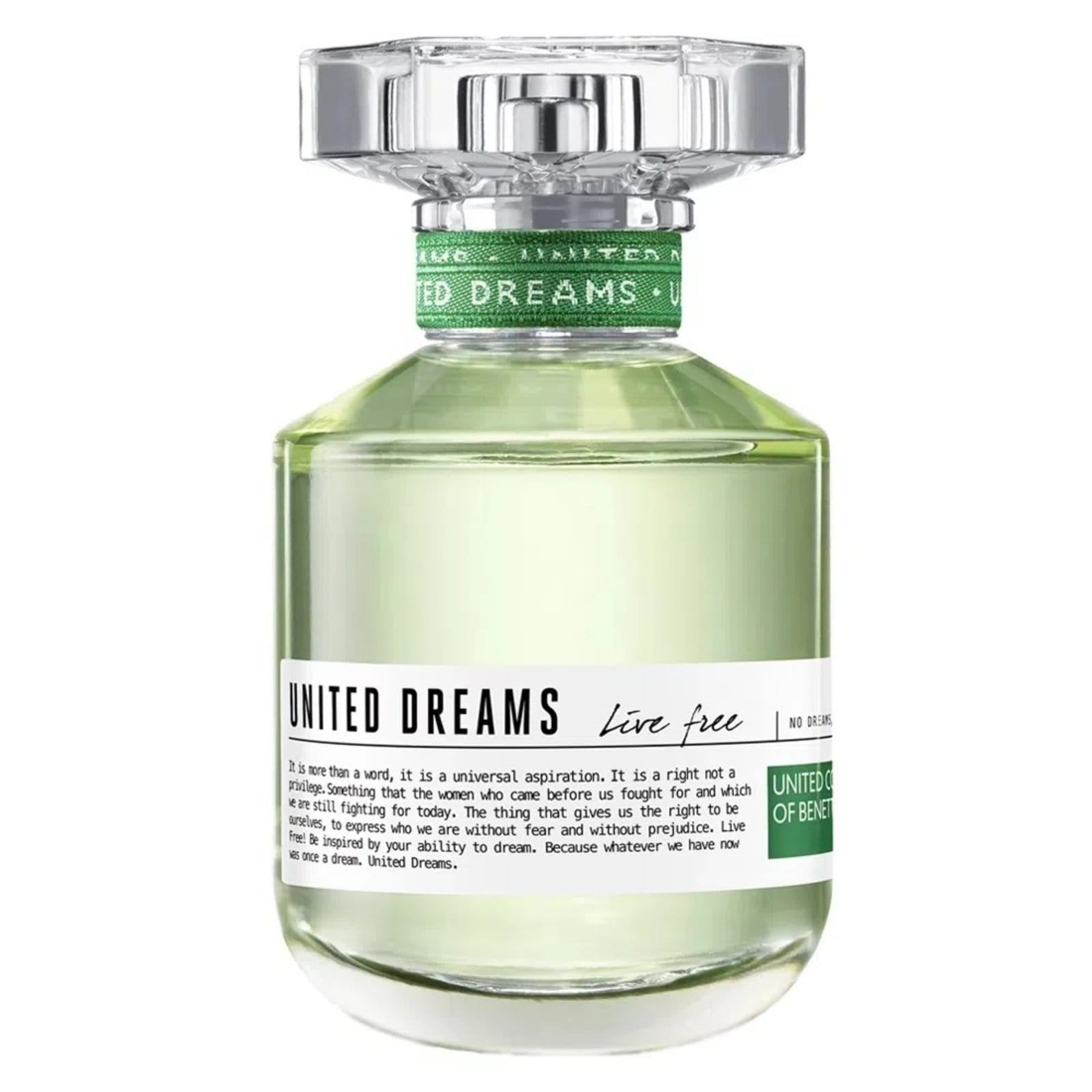 Benetton United Dreams Live Free Feminino Eau De Toilette 50 Ml