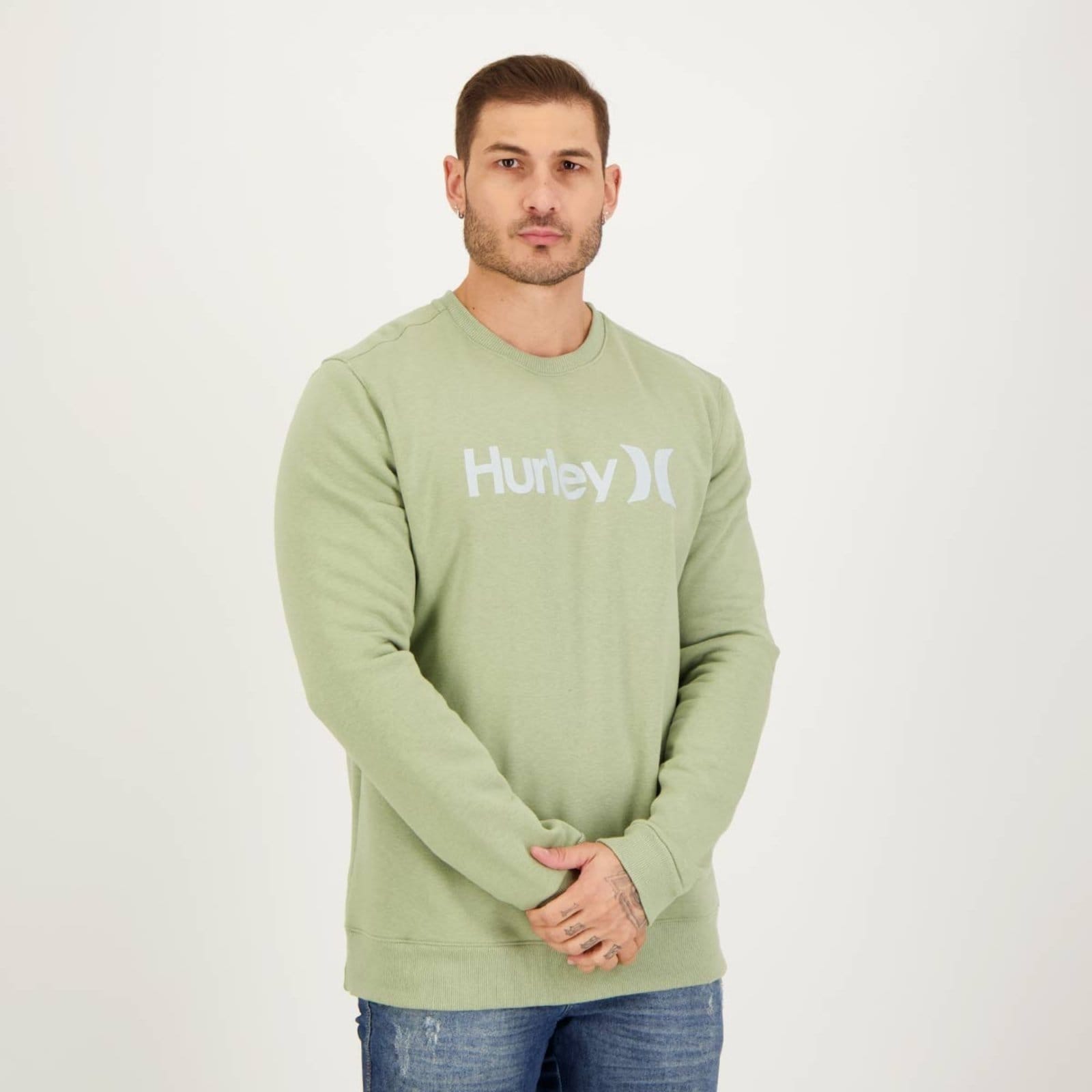 Vista 2 Moletom Hurley One Only hurley verde