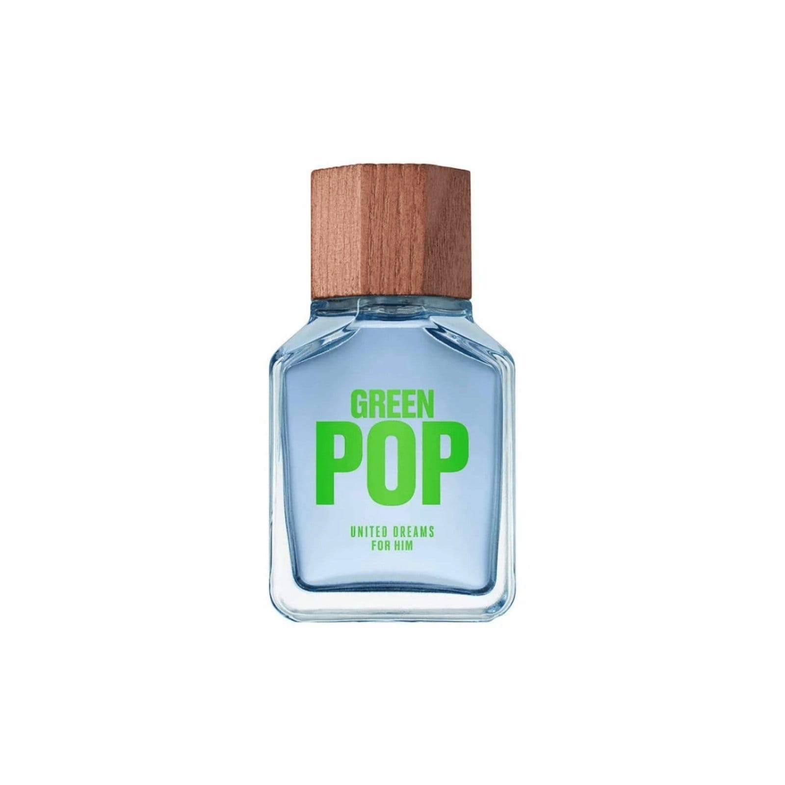 Vista 2 Benetton Green Pop United Dreams Edt - Perfume Masc Benetton azul/verde green