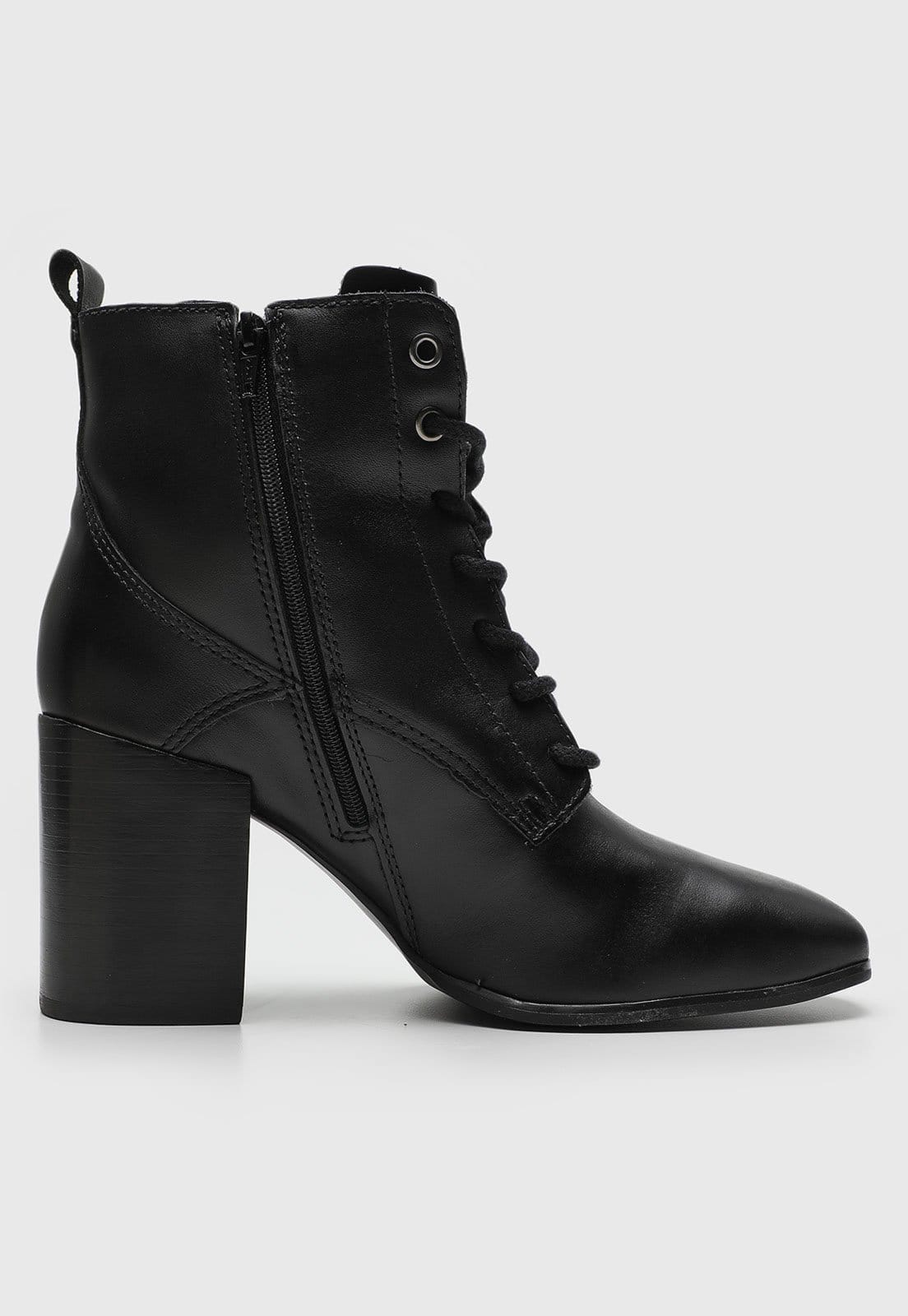 Vista 2 Bota Bottero Cano Curto Preta Bottero preto