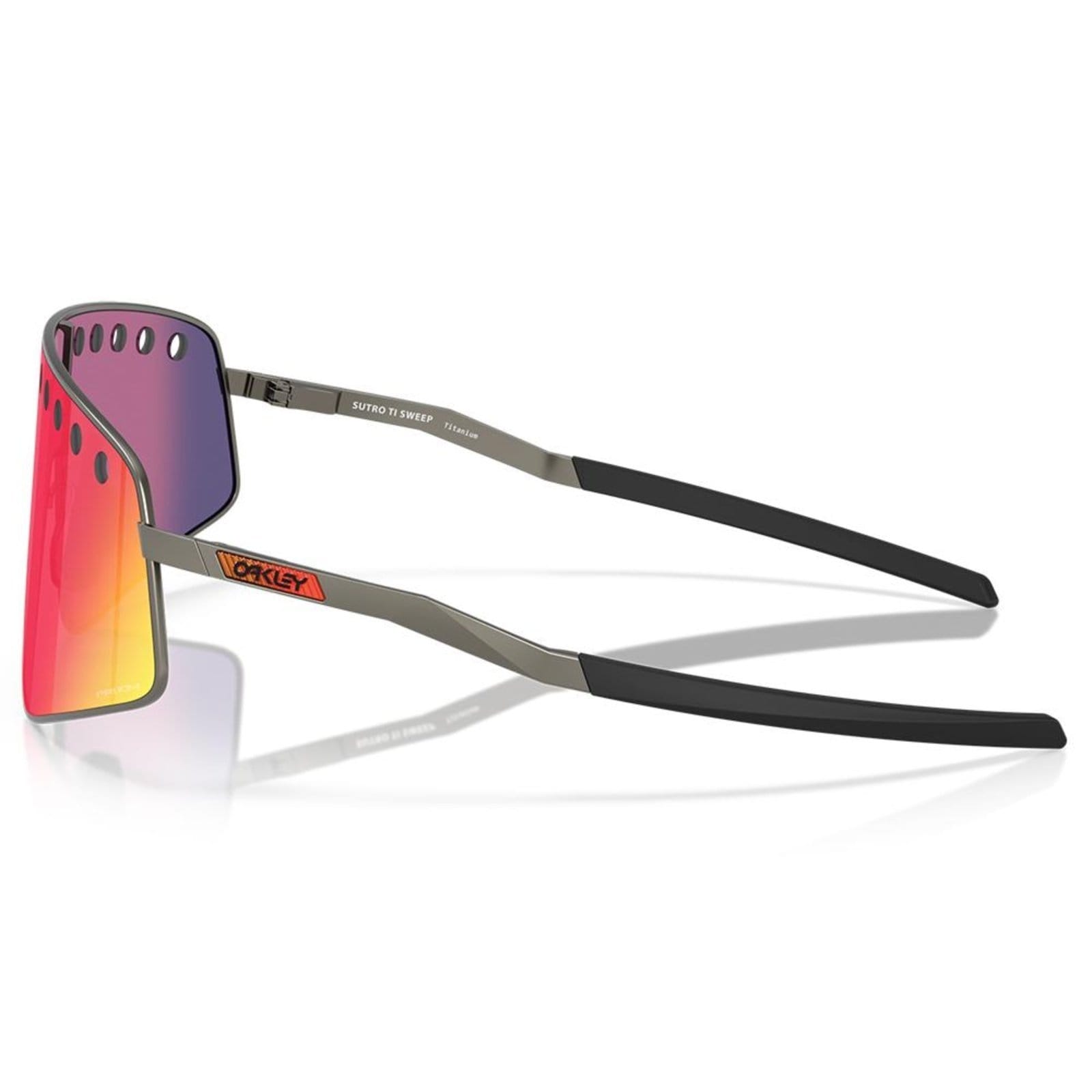 Vista 2 Óculos de Sol Oakley Sutro TI Sweep Matte Gunmetal 0338 Oakley cinza