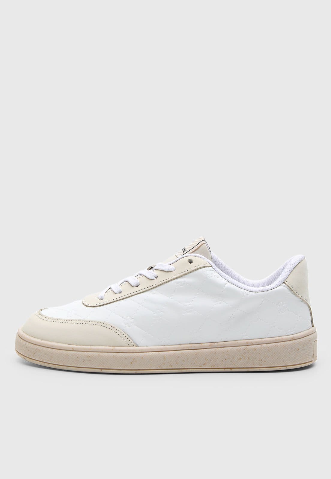 Tênis Feminino Capodarte Monograma Off-White