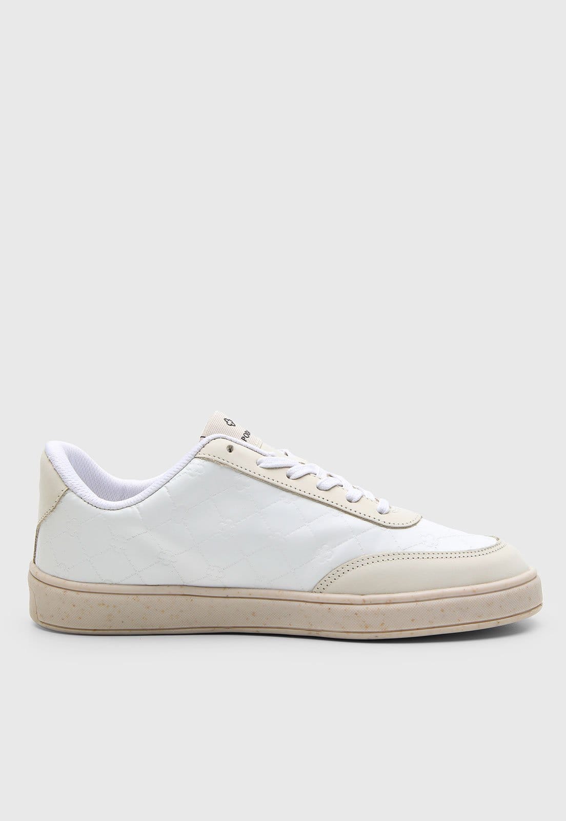 Vista 2 Tênis Feminino Capodarte Monograma Off-White Capodarte off-white white