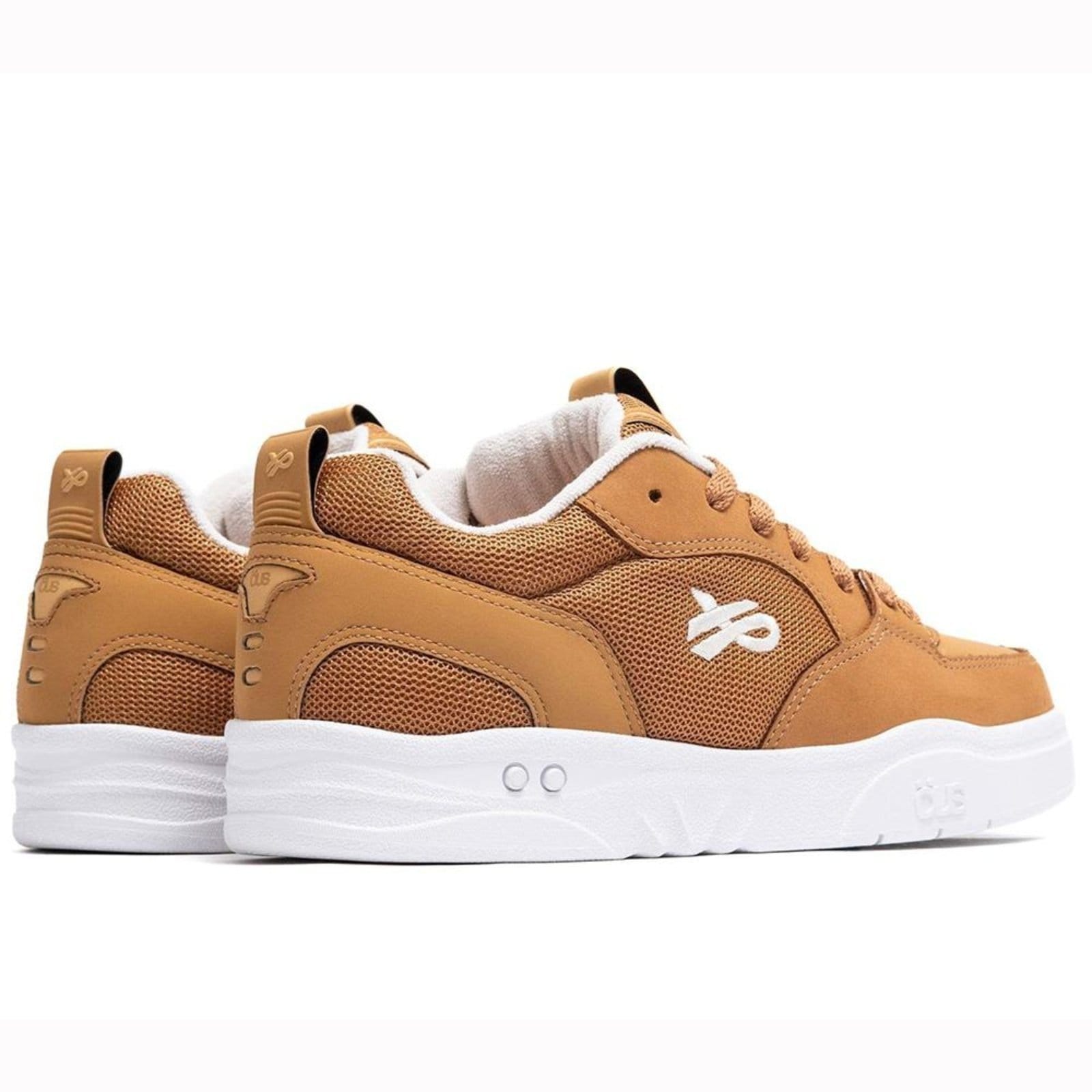 Vista 2 Tênis OUS Fluente Masculino Caramelo NBK Imperial ÖUS marrom