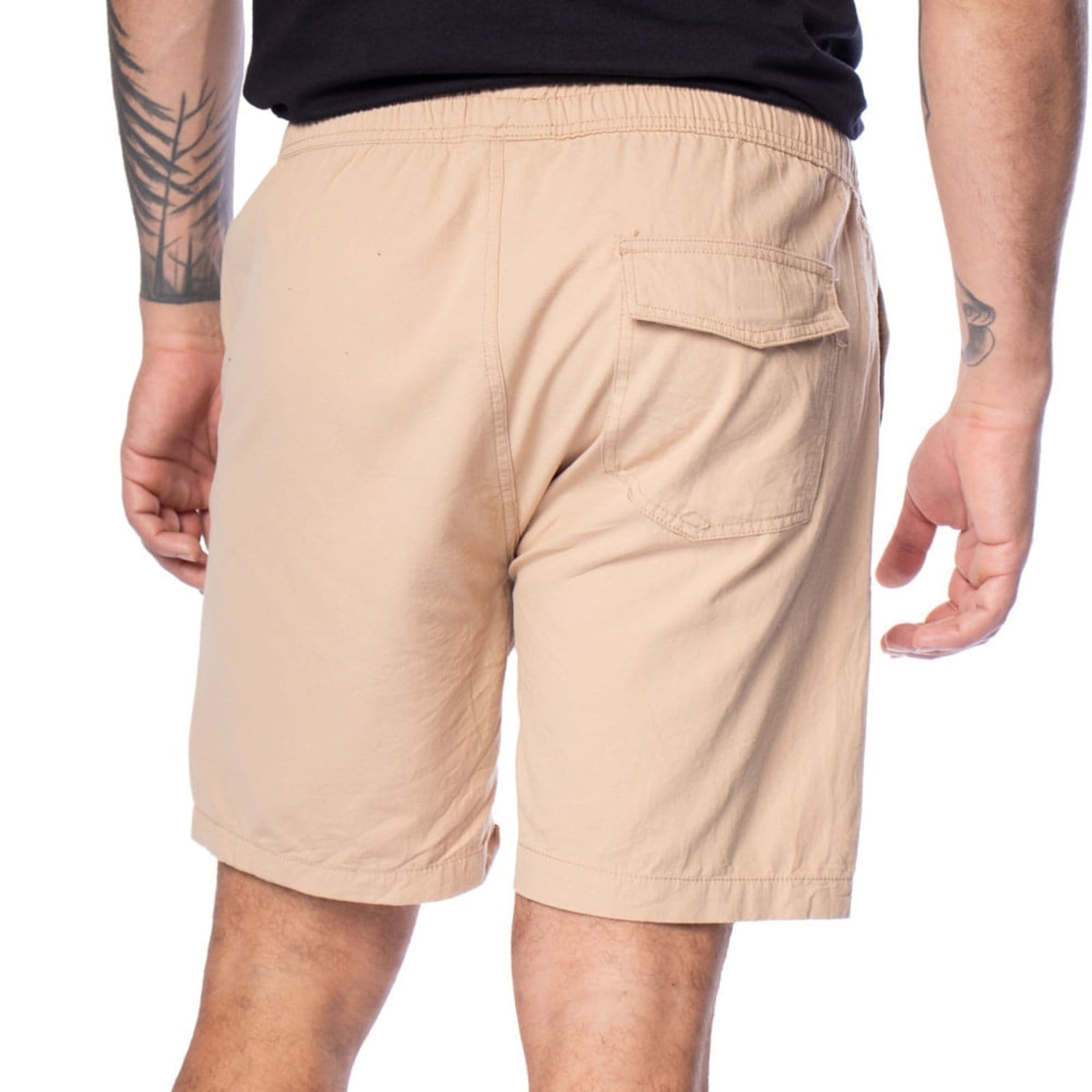 Vista 2 Bermuda Masculina Broken Rules Cordão Curta Facinelli bege