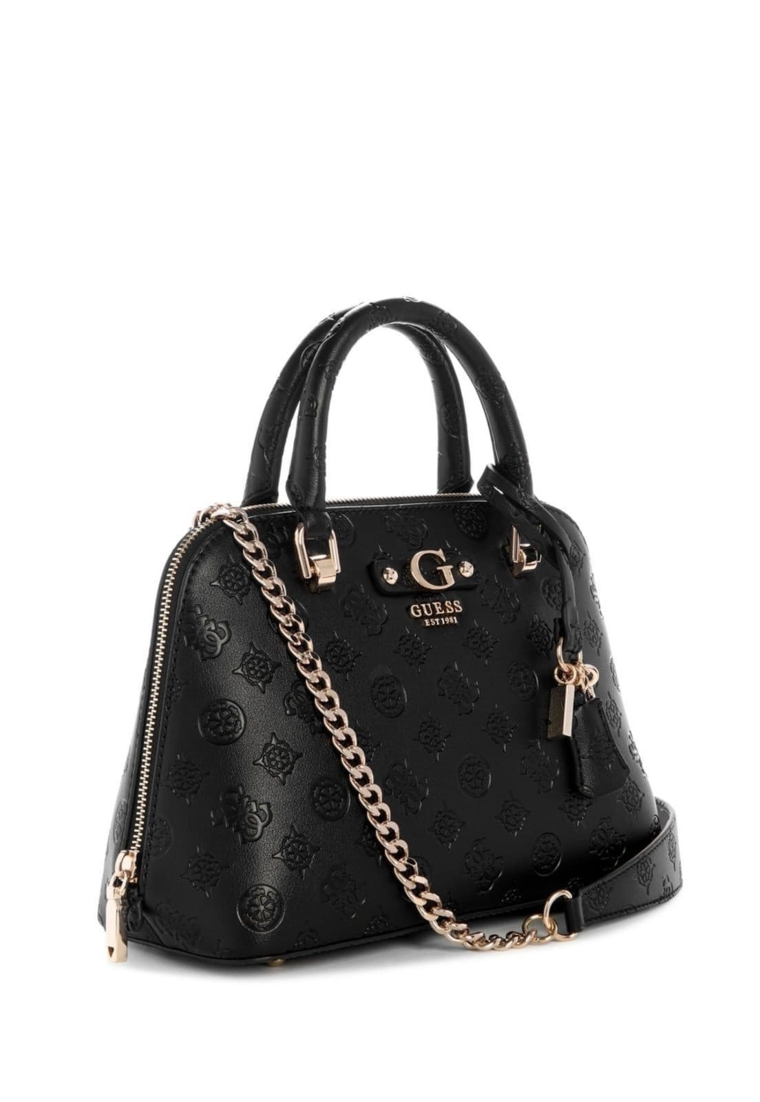 Vista 2 Bolsa Guess Dita Dome Satchel Guess preto