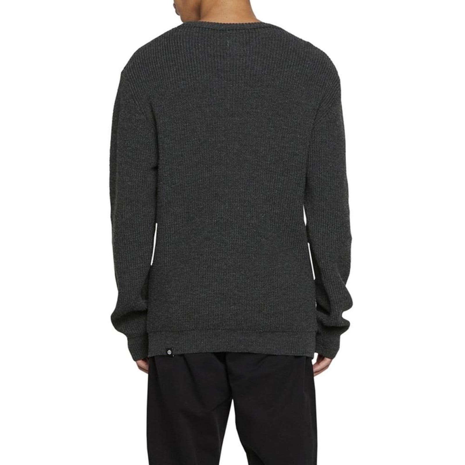 Vista 2 Tricot Element Careca Mini Crew WT24 Cinza Escuro Mescla Element grafite