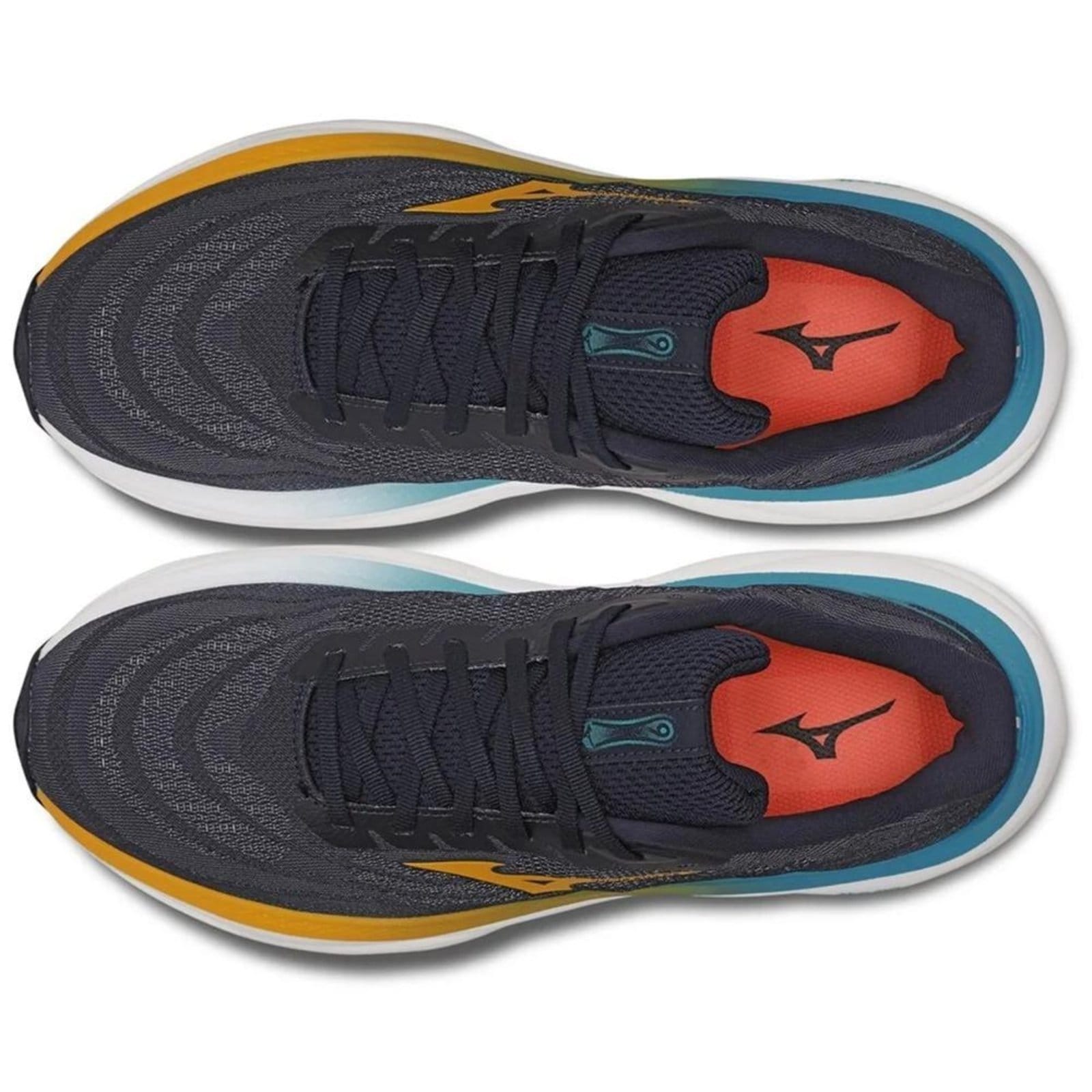 Vista 2 Tênis Masculino Running Mizuno Sky 9 Escuro 39 J1Gc250201 Mizuno cinza