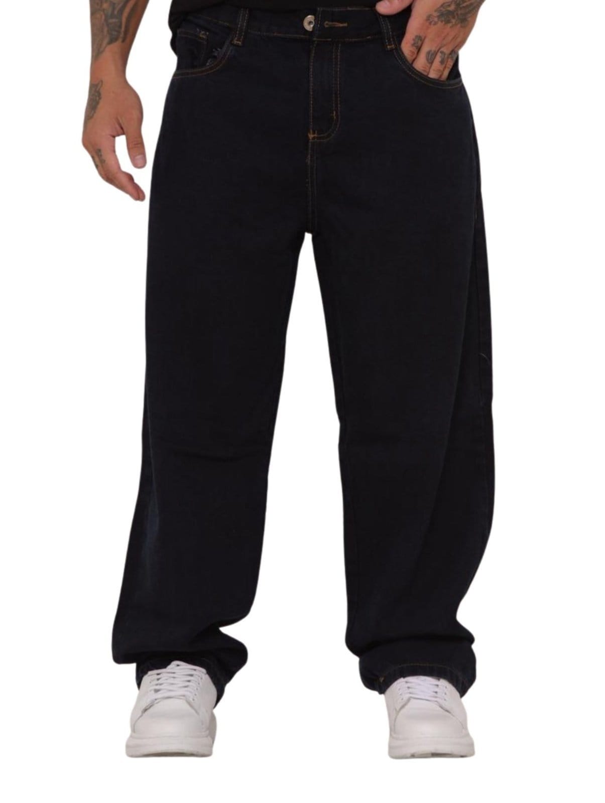 Calça Jeans Larga Masculina Balão