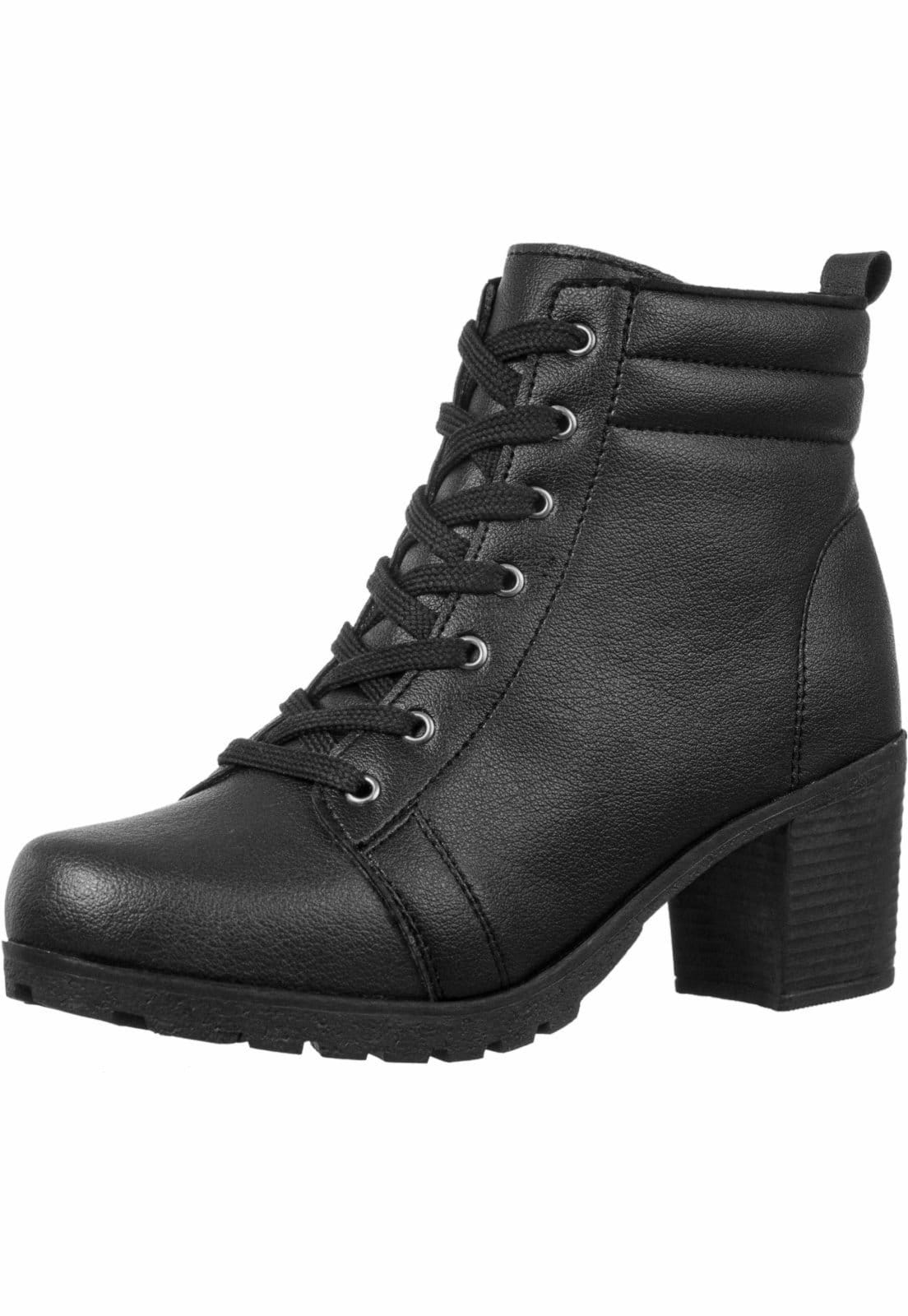 Vista 2 Coturno Gigil Bota Salto Grosso Baixo Gigil preto