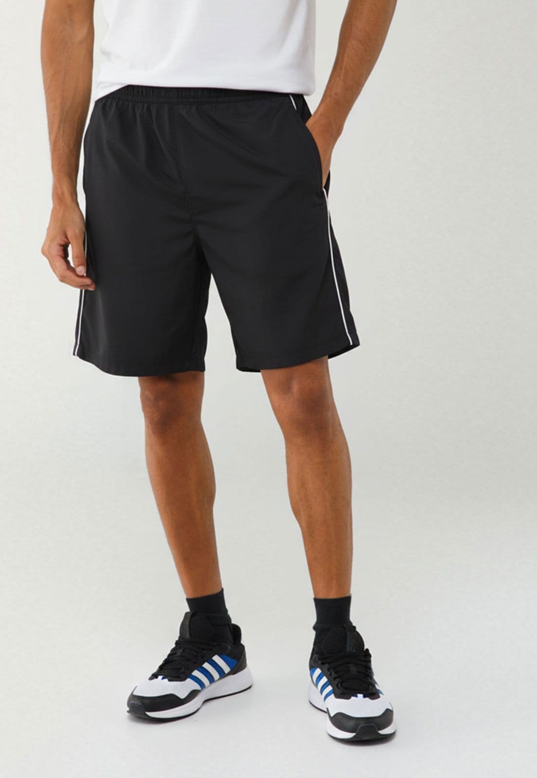 Bermuda Masculina Fila Match Preta