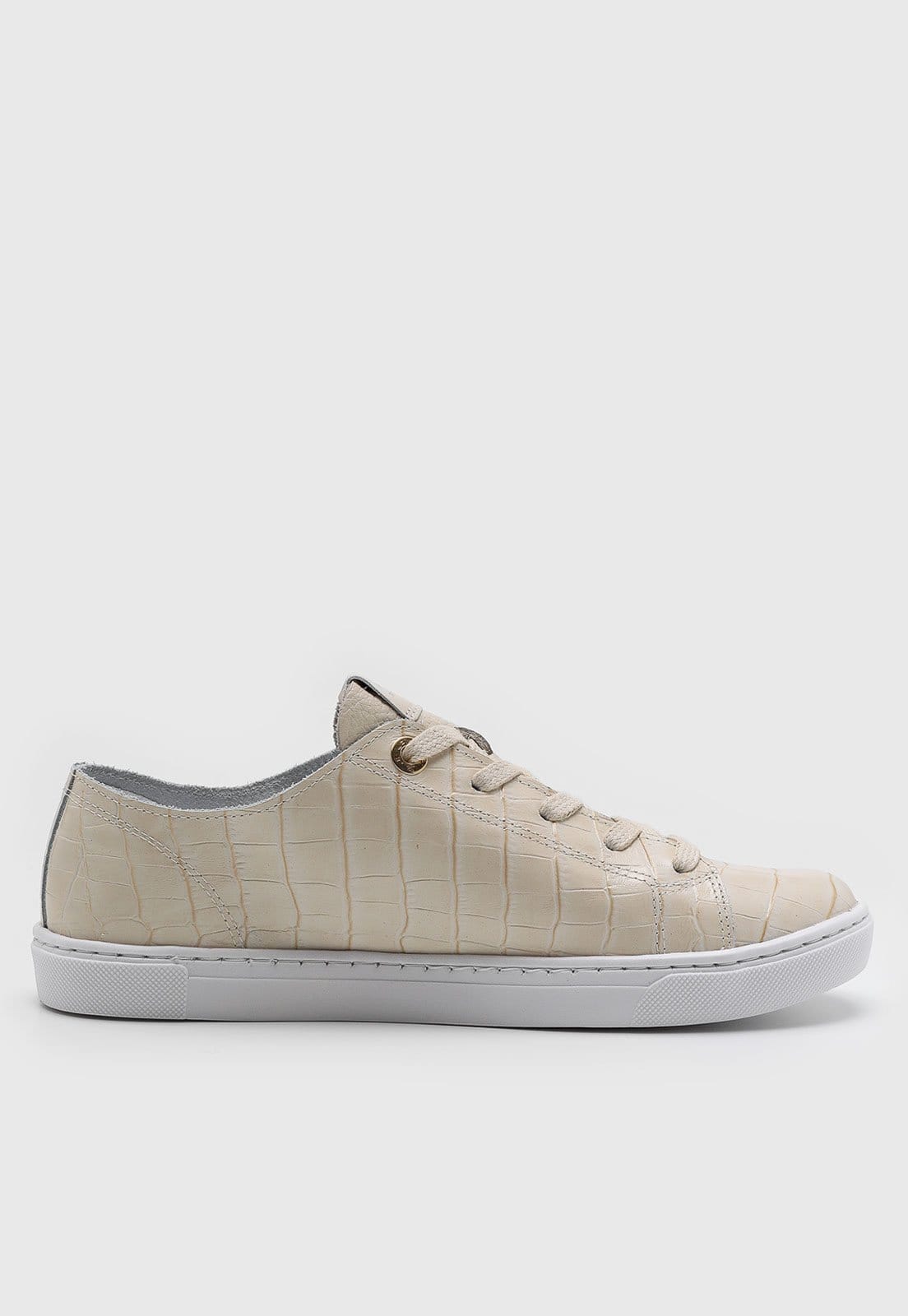 Vista 2 Tênis Jorge Bischoff Croco Off-White Jorge Bischoff off-white white