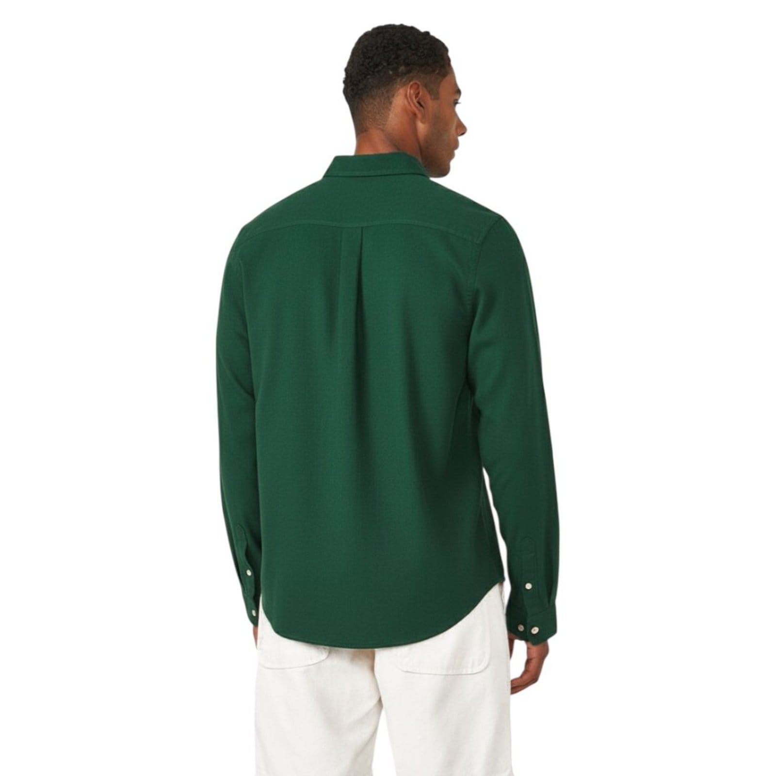 Vista 2 Camisa Manga Longa Relax Viscose Colcci Jibóia Colcci verde