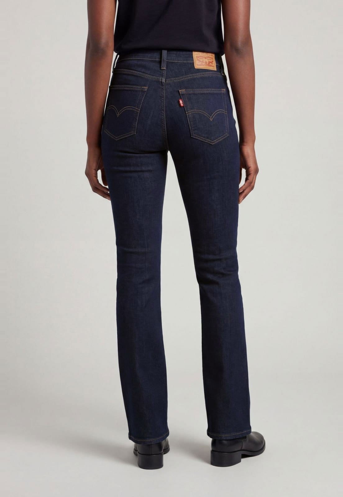 Vista 2 Calça Feminina Levis 726 HR Flare Levis azul