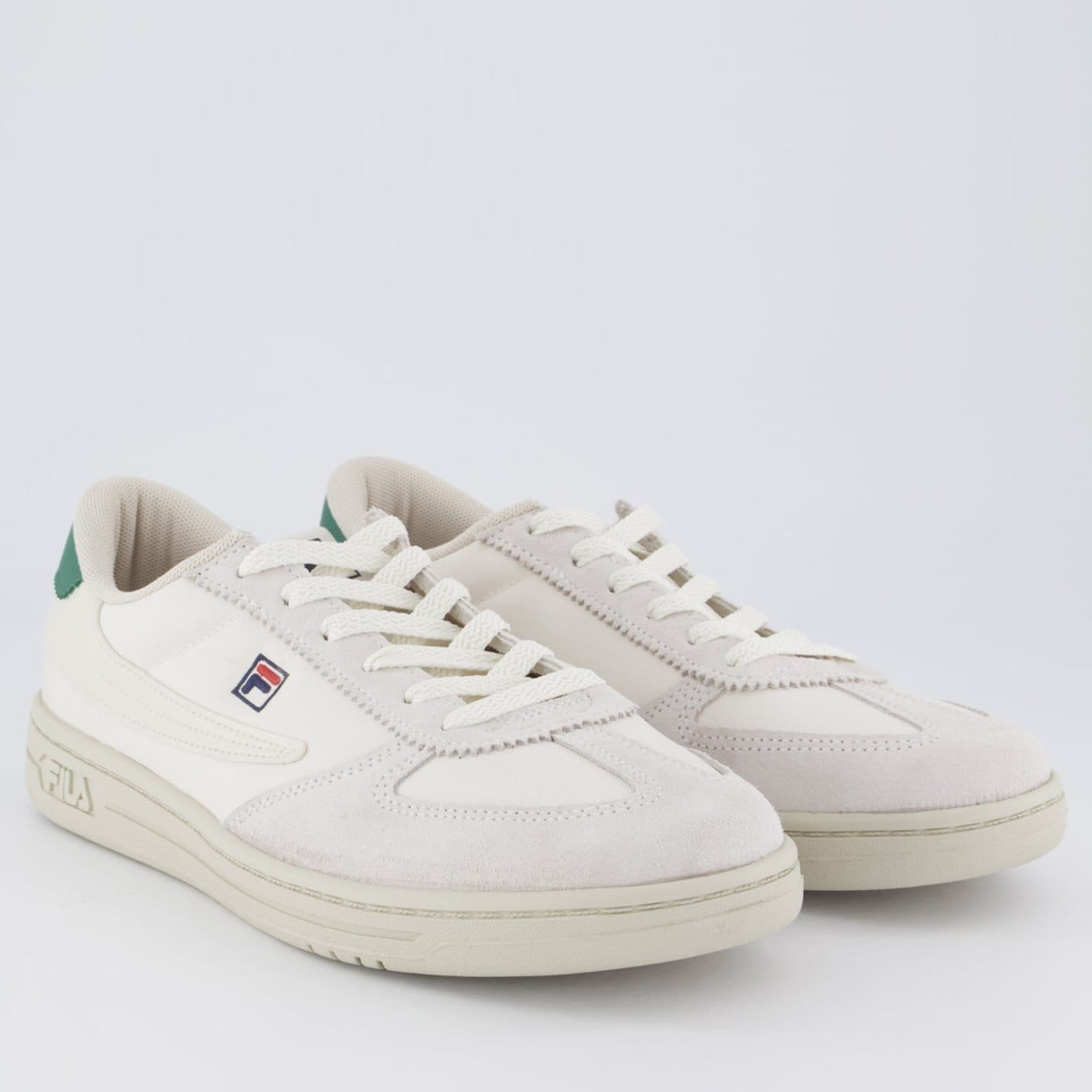 Vista 2 Tênis Fila Tennis 88 T-Toe Bege e Verde Fila bege verde