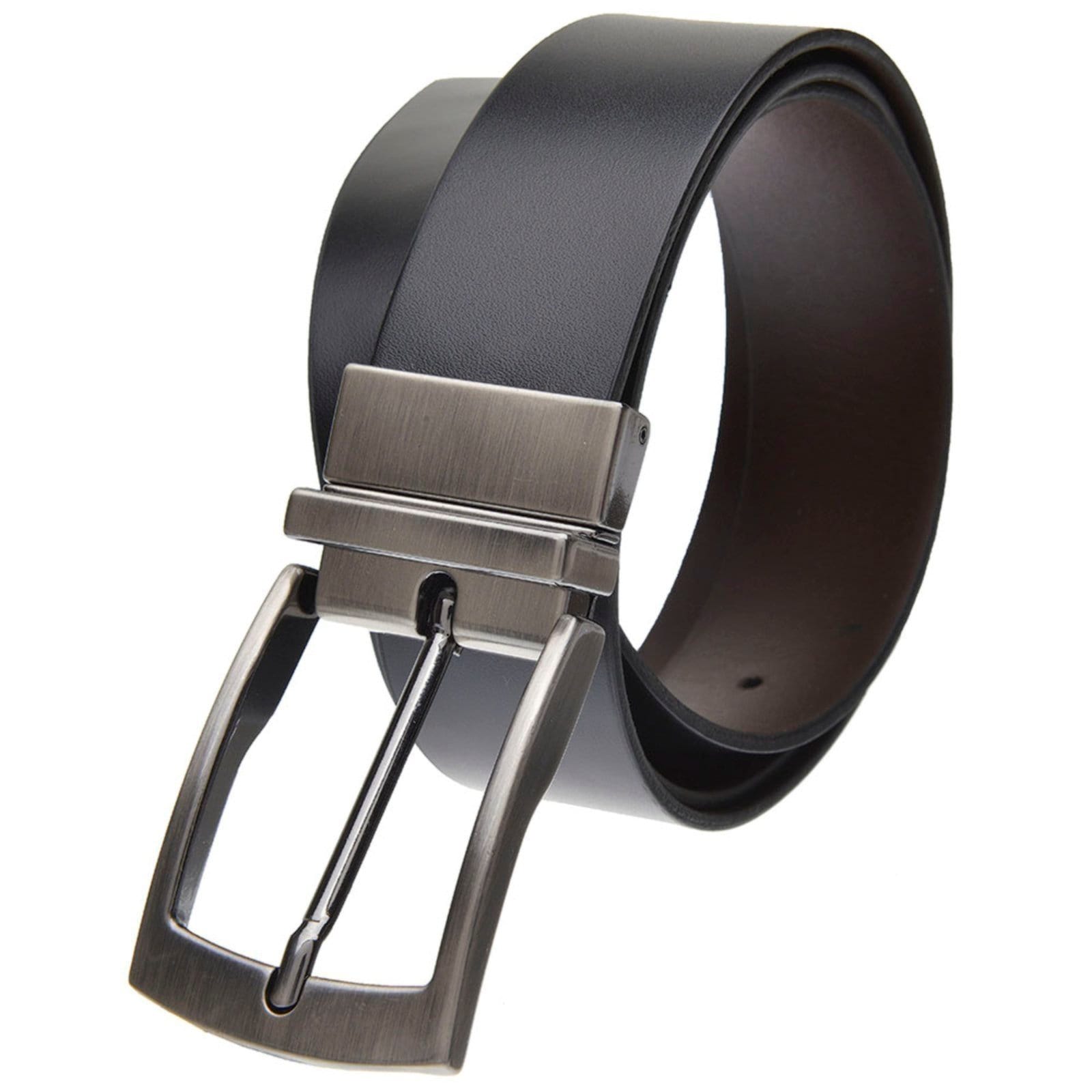 Cinto Masculino em couro dupla face S-43 na cor