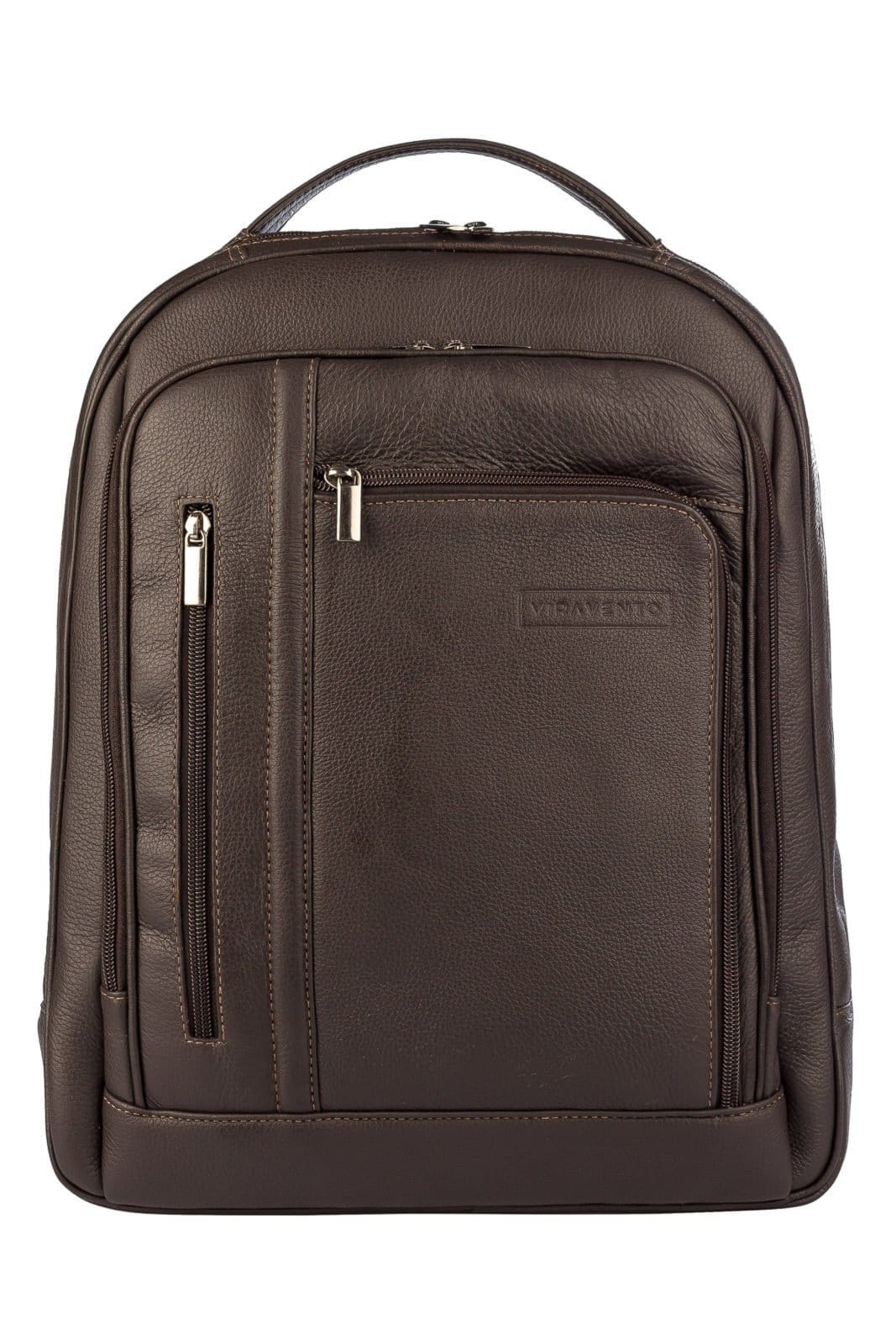 Mochila de couro executiva Connect - Café