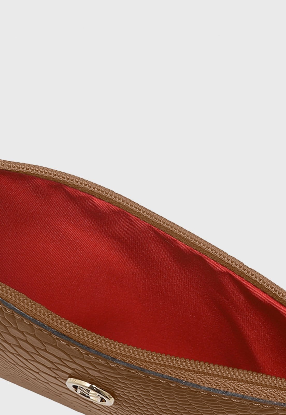 Vista 2 Bolsa Transversal Couro Mariart 201A Havana Mariart caramelo