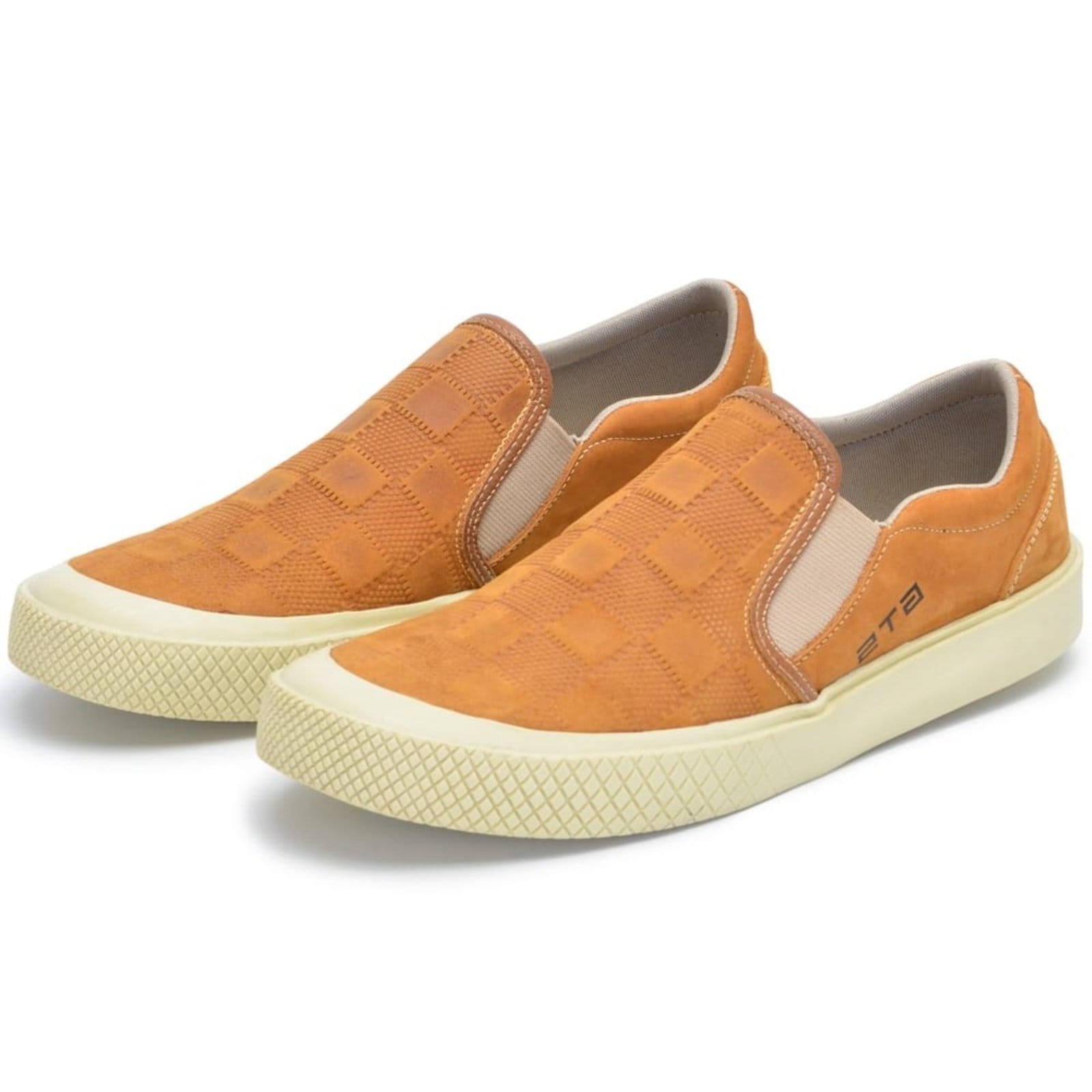 Tenis Masculino Slip On de Couro Clube do Sapato de Franca DFT Nautico Whisky - 2