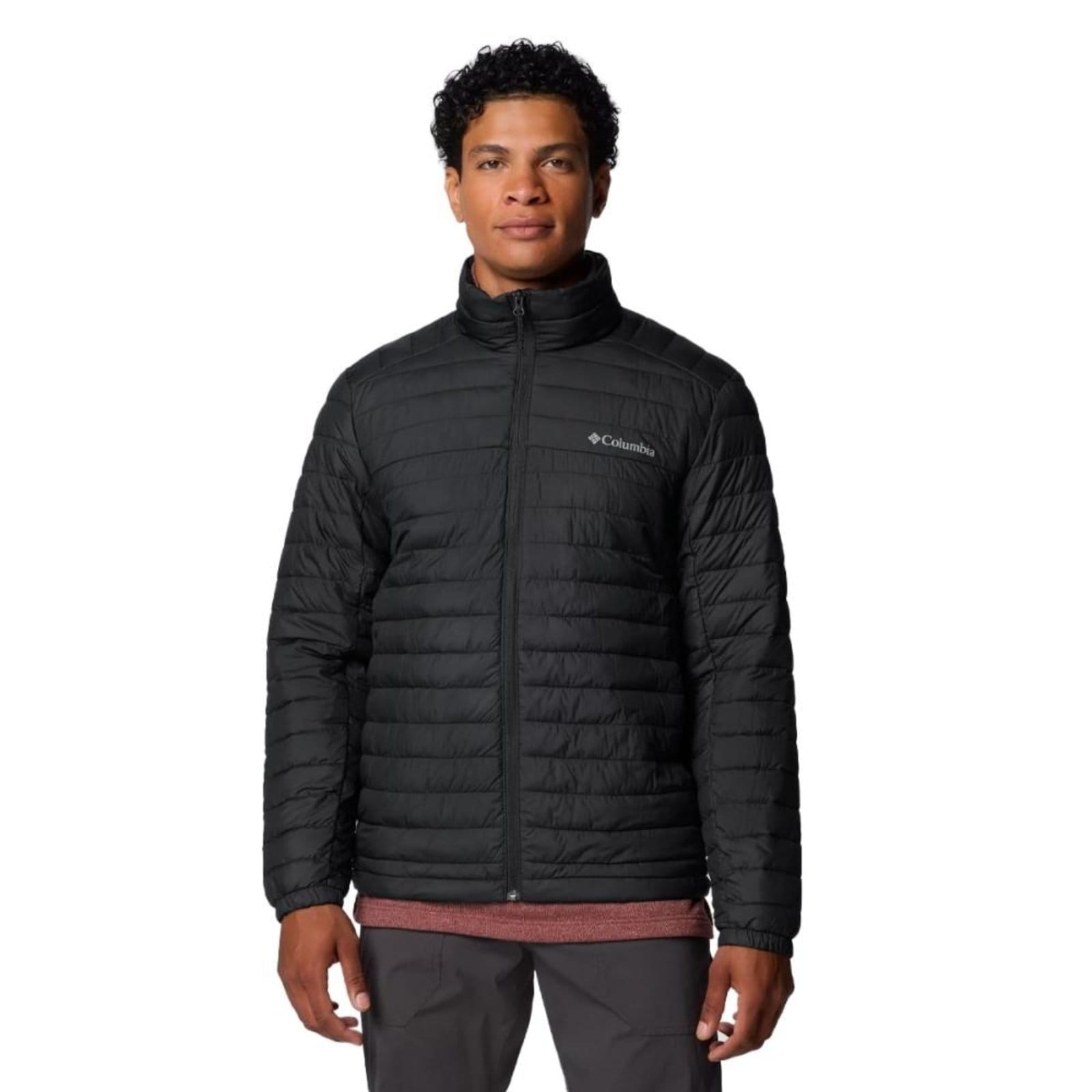 Vista principal Jaqueta Columbia Masculina Silver Falls II Preto Columbia preto silver