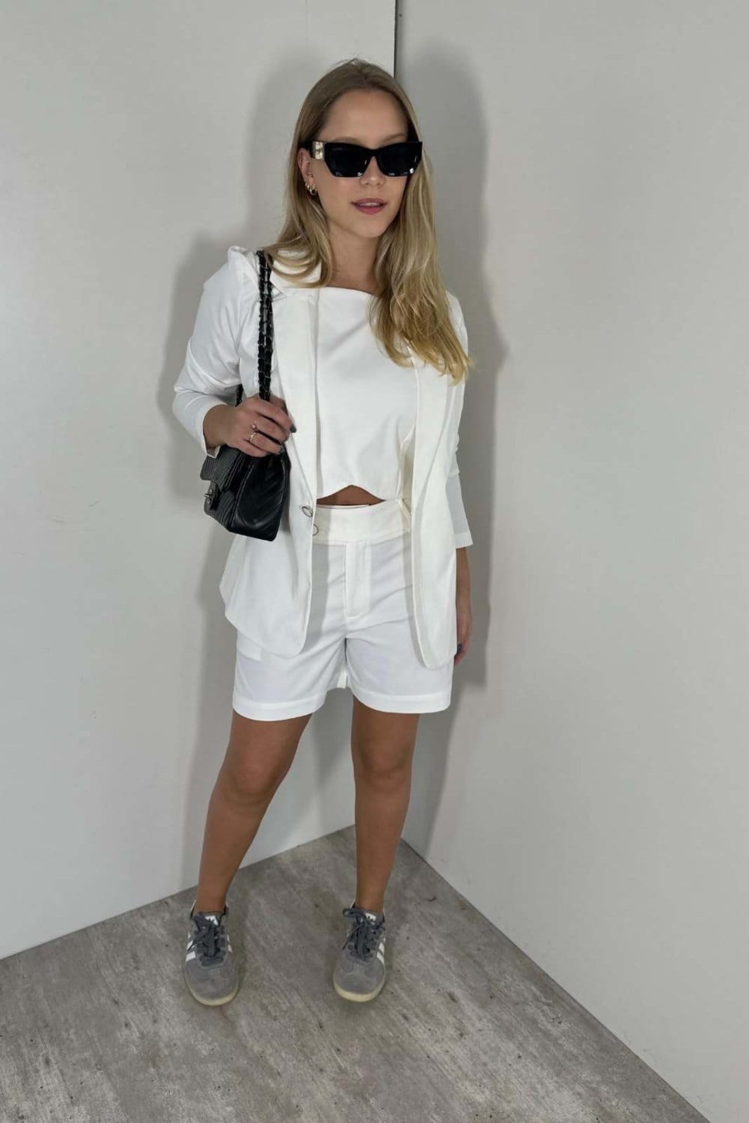 Vista 2 Short Vanibele Alfaiataria Alfaiataria Off-White Vanibele off-white white