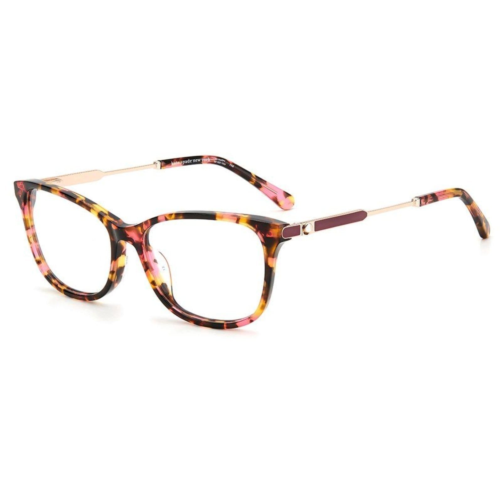 Armação De Óculos Kate Spade - Gael HT8 - 53 Rosa Havana