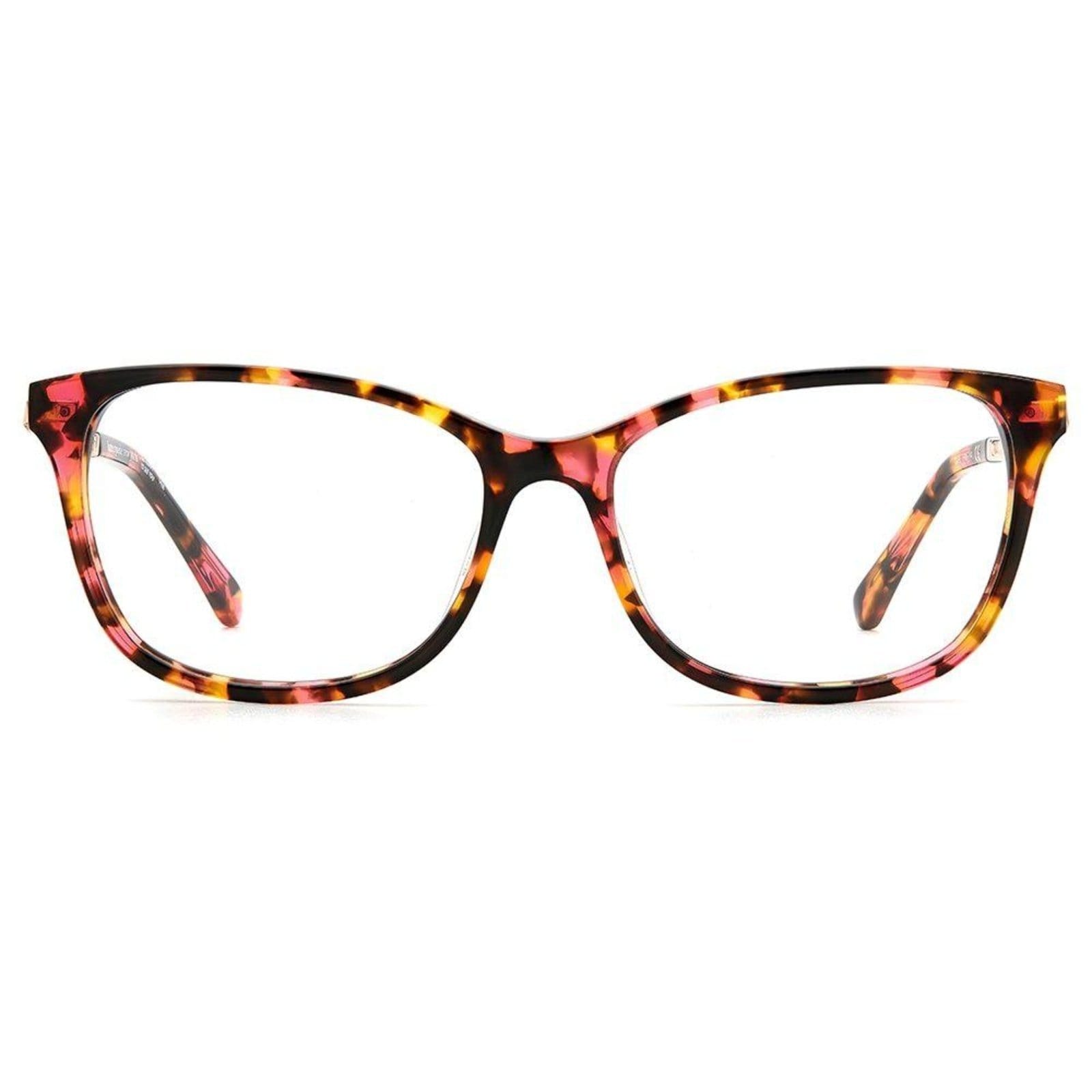 Vista 2 Armação De Óculos Kate Spade - Gael HT8 - 53 Rosa Havana Kate Spade incolor rosa