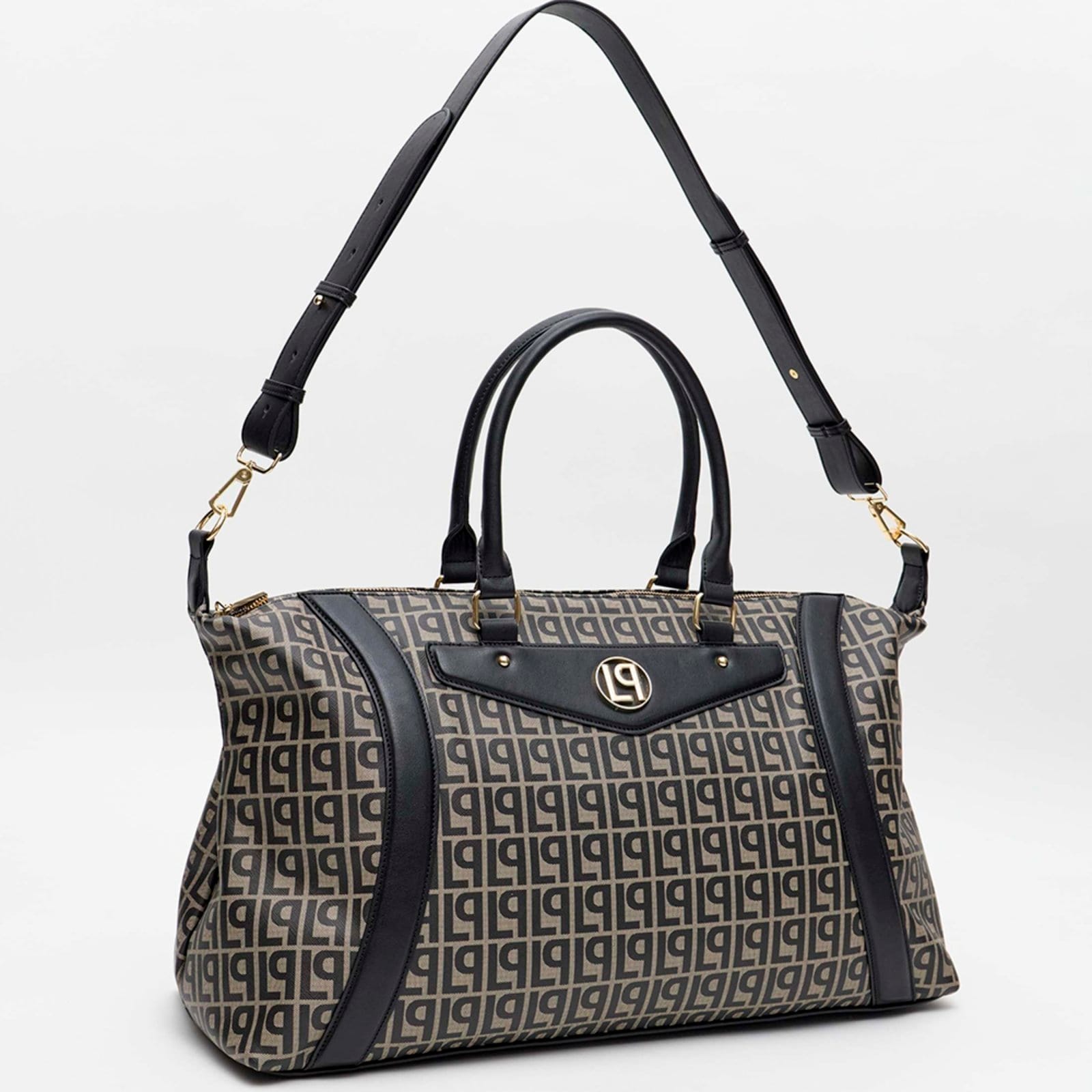 Mala Lança Perfume Monograma Enfeite Ou26 Feminino