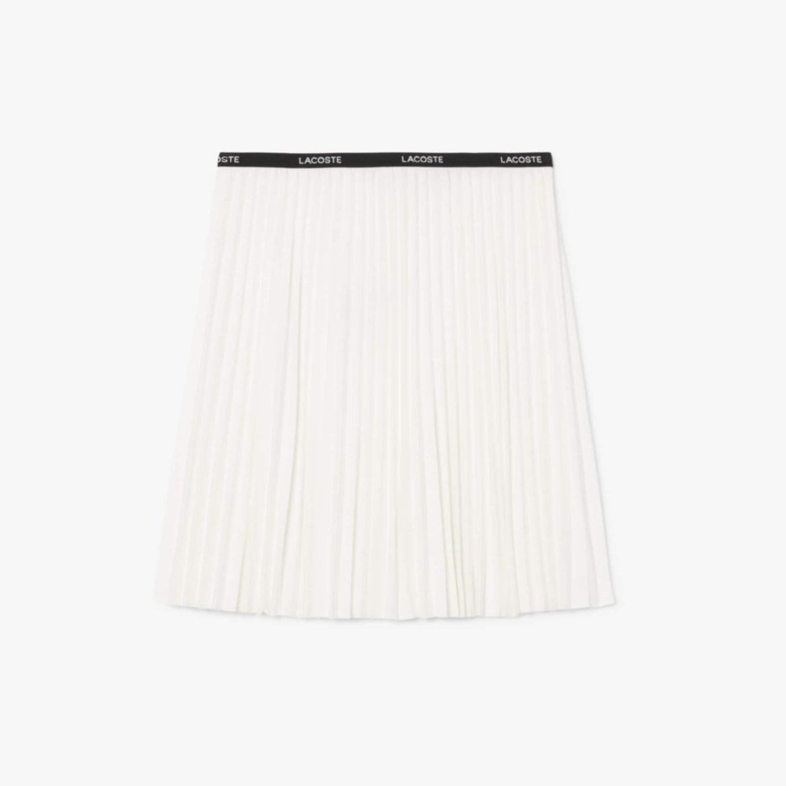 Vista principal Saia Plissada Curta Lacoste branco