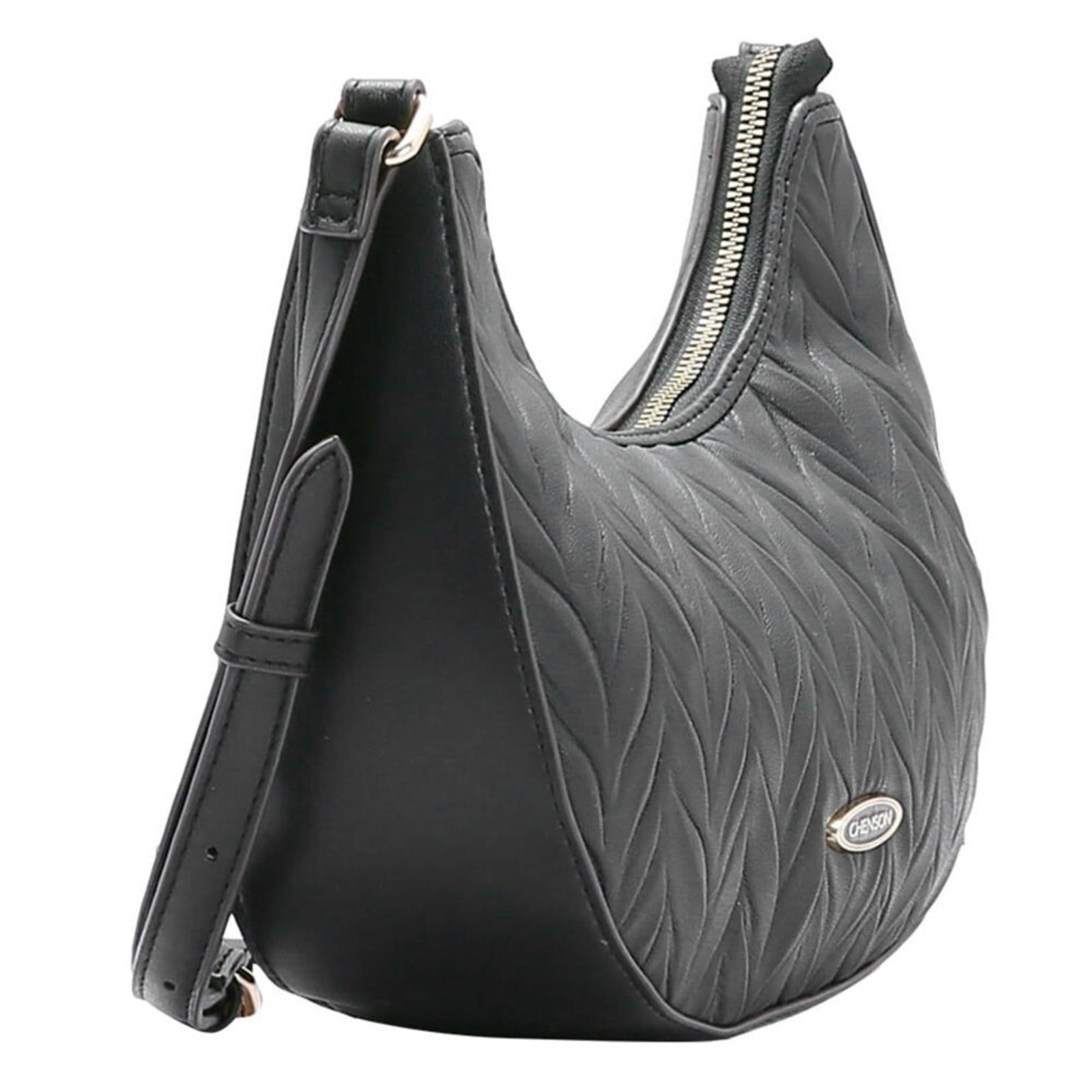 Vista 2 Bolsa Feminina Transversal Chenson Cg84446 1824446 Chenson preto
