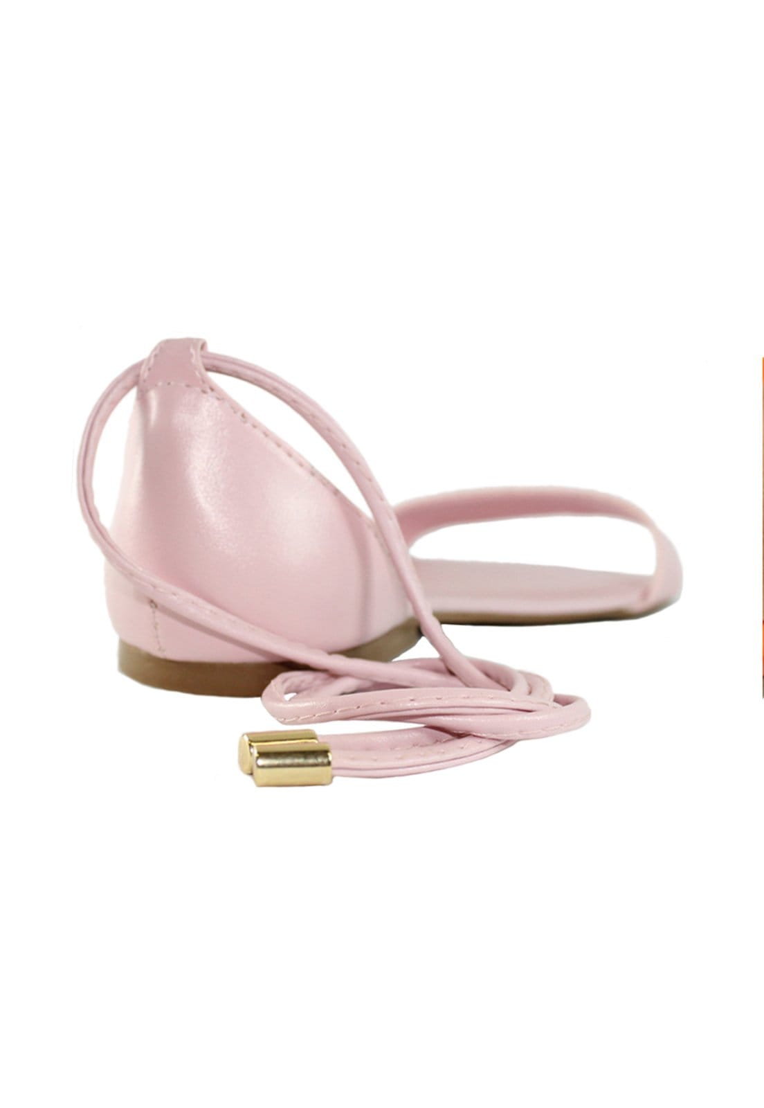 Vista 2 Rasteira Troca Tira Luiza Sobreira Couro Mod. 2029-2 Luiza Sobreira rosa