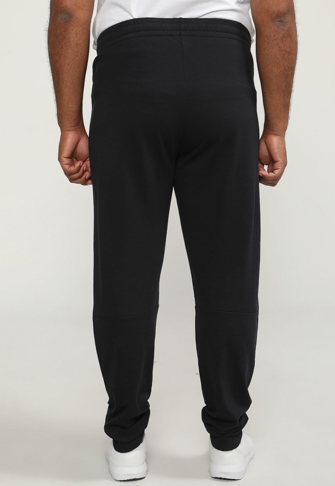 Vista 2 Calça de Moletom EA7 Plus Size Jogger Logo Preta EA7 preto