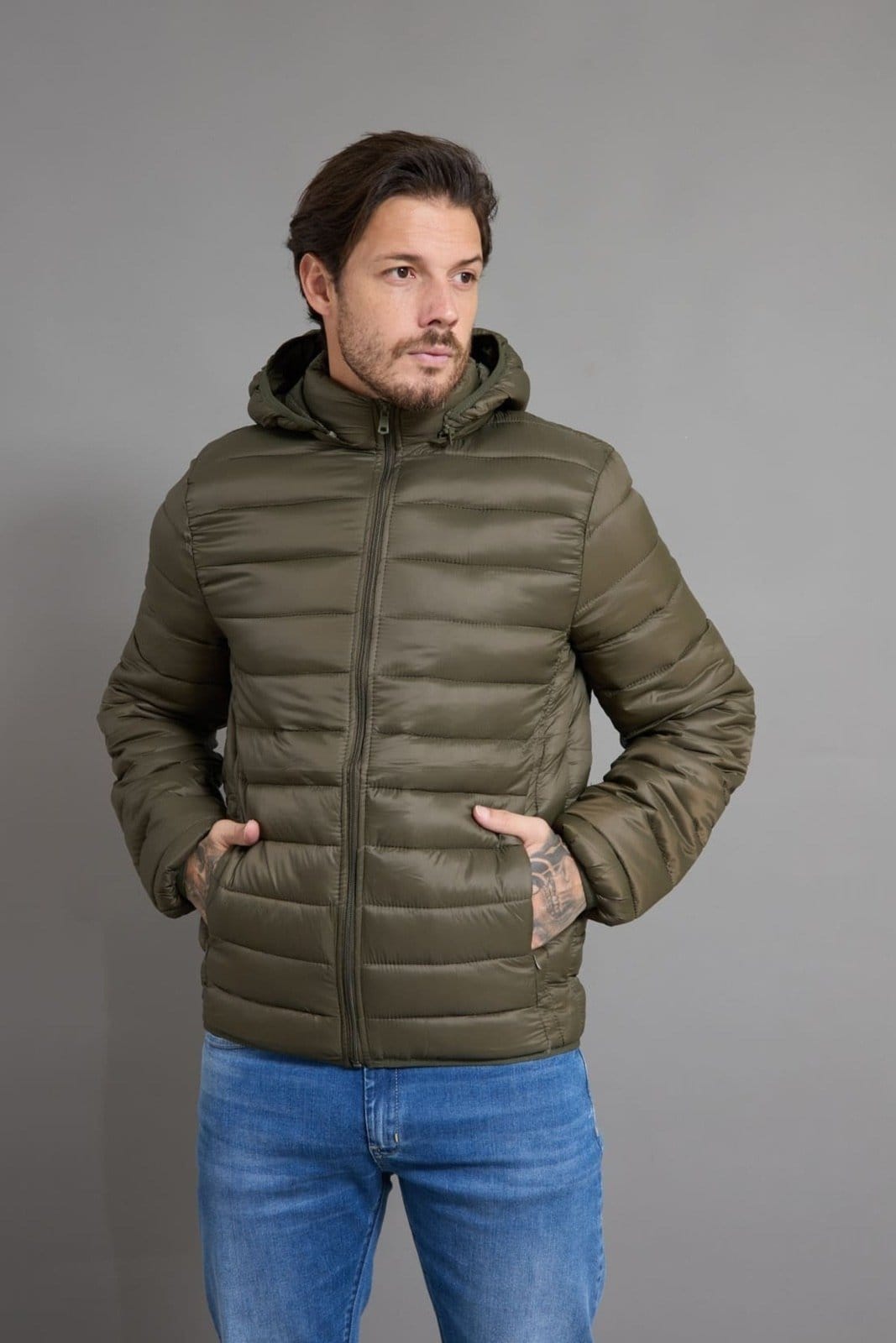 Jaqueta Puffer Bobojaco Bolso Invisível Dialogo Jeans