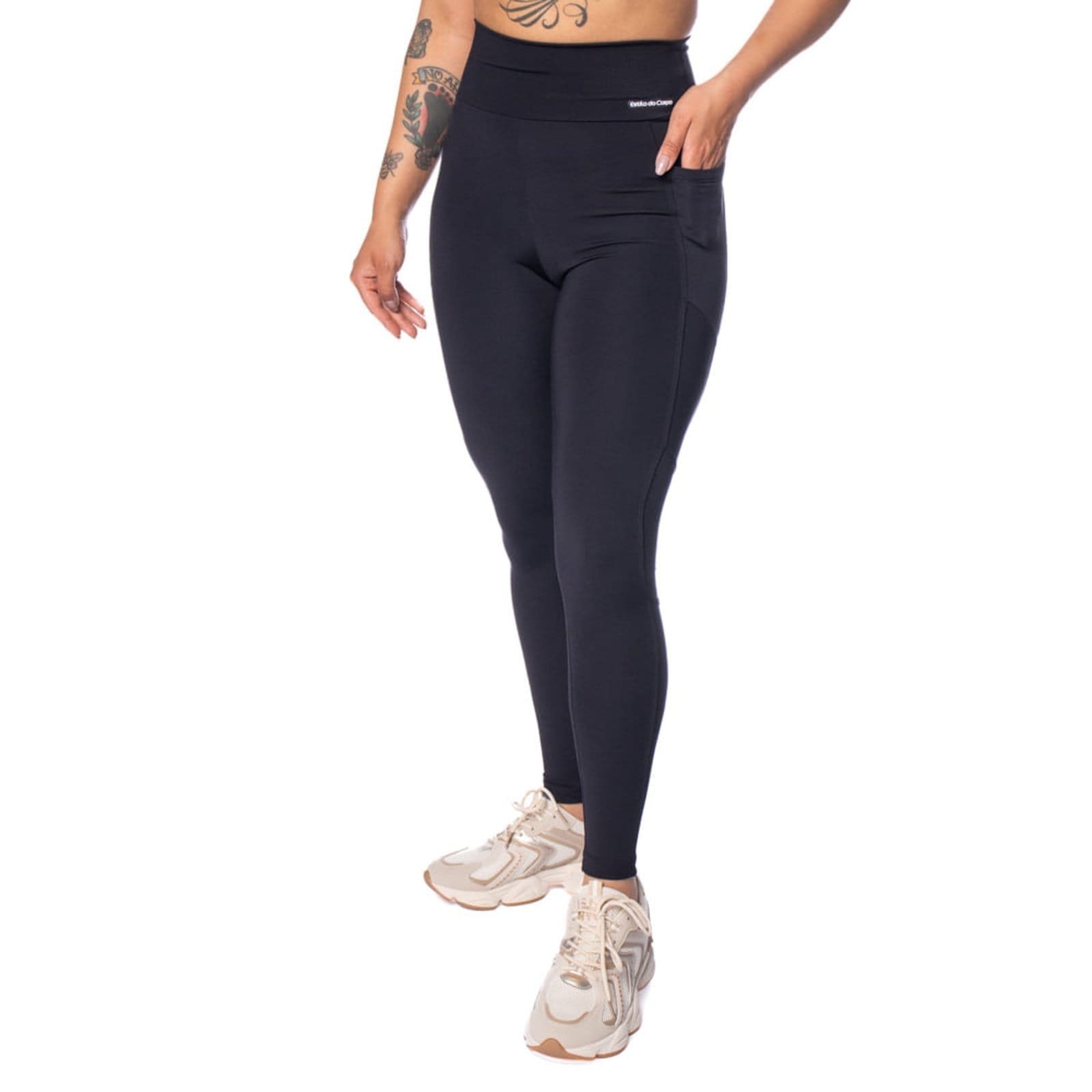 Legging Feminina Estilo do Corpo New Premium Bolsos