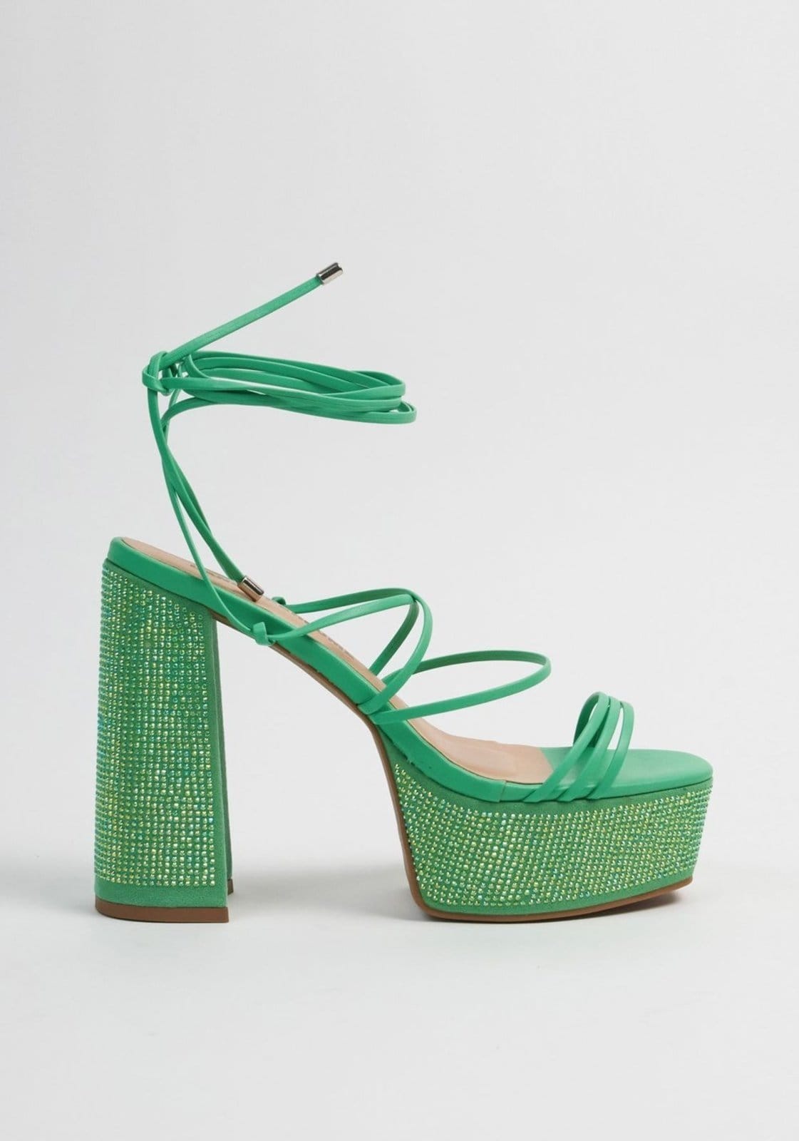 Sandália Meia Pata Com Hot Fix