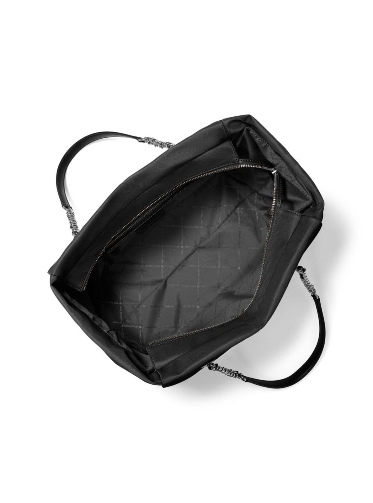 Vista 2 Bolsa Tote Georgia Grande De Náilon 30R5siot3c001 Michael Kors preto