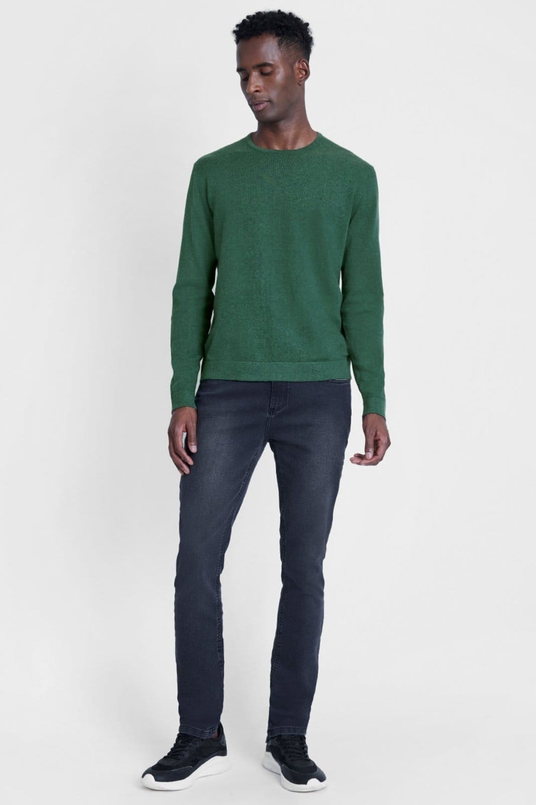 Tricot Aramis Manga Longa Gola Careca Militar - 2