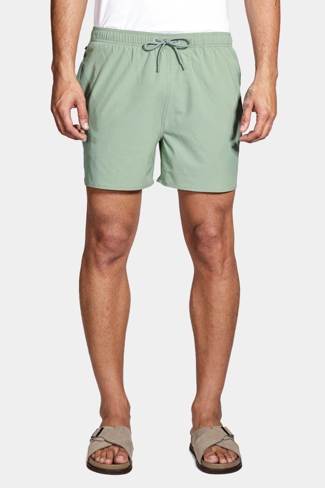 Shorts Aramis de Elástico Liso Maquinetado