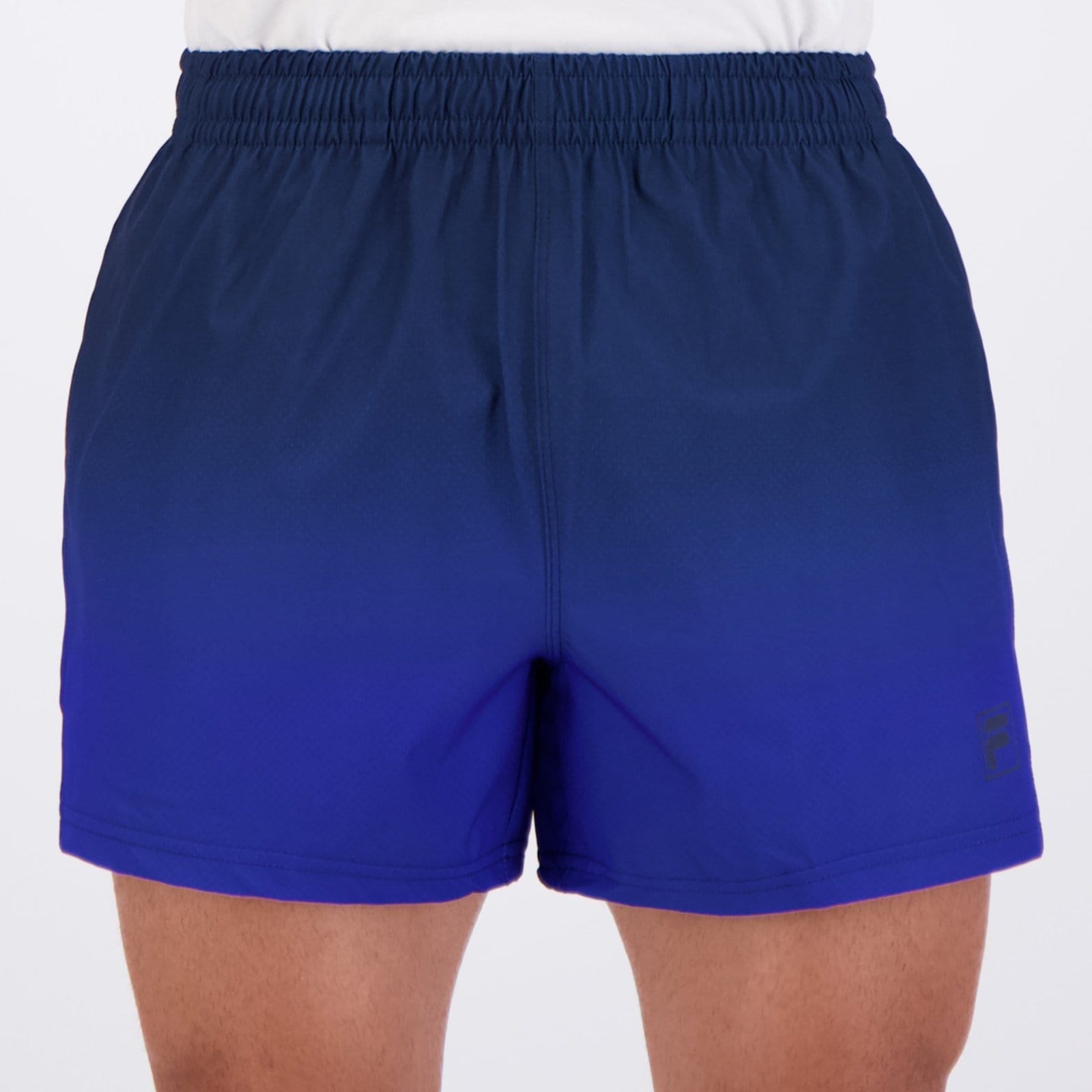Shorts Fila Print 4 Marinho Nautico