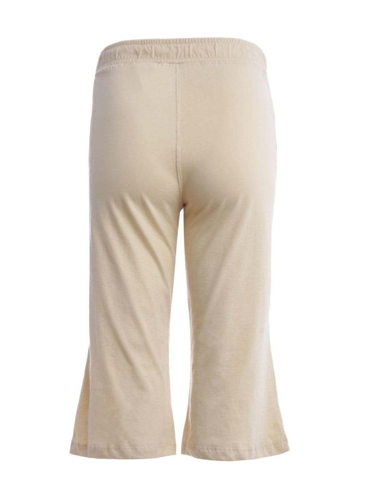 Vista 2 Calça Capri Feminina AREIA Bright Girl'S amarelo