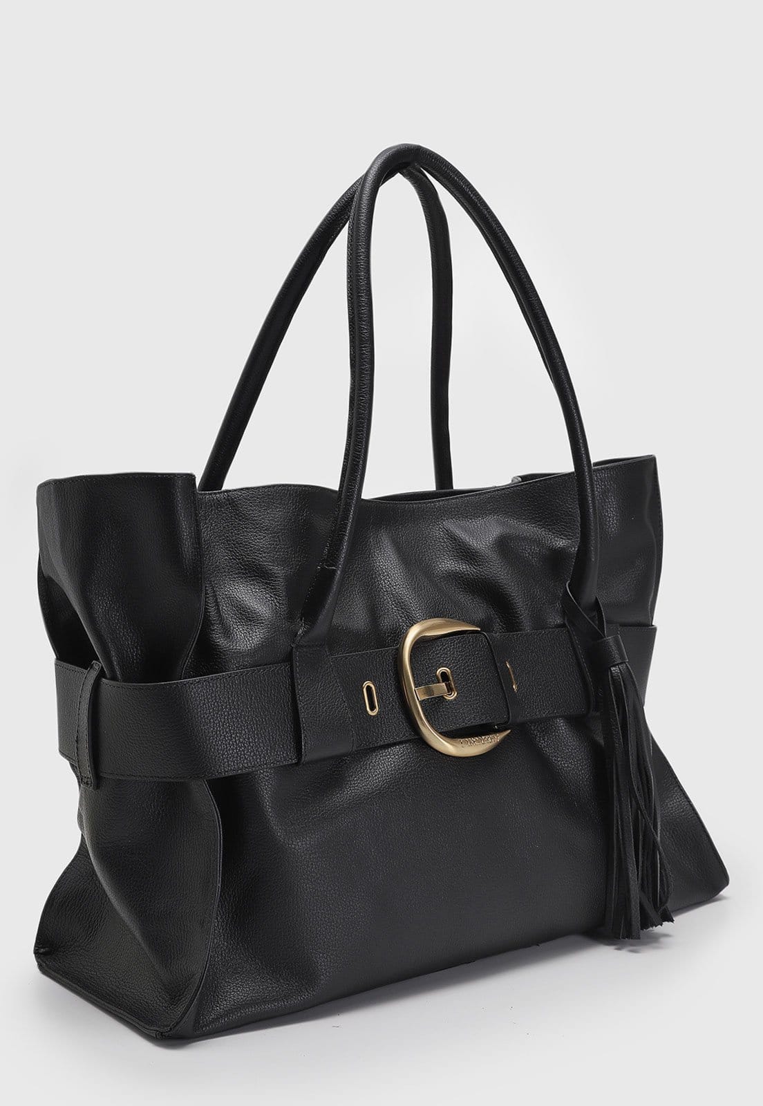 Vista 2 Bolsa Lança Perfume Tote Tassel Preta Lança Perfume preto