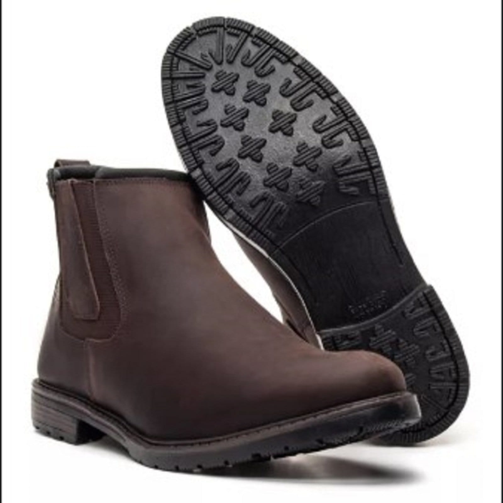 Botina Masculina em Couro Crazy Horse