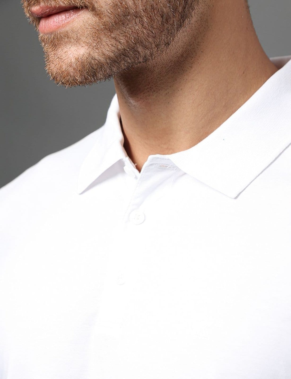 Polo Masculina Básica Smooth Cotton Calvin Klein