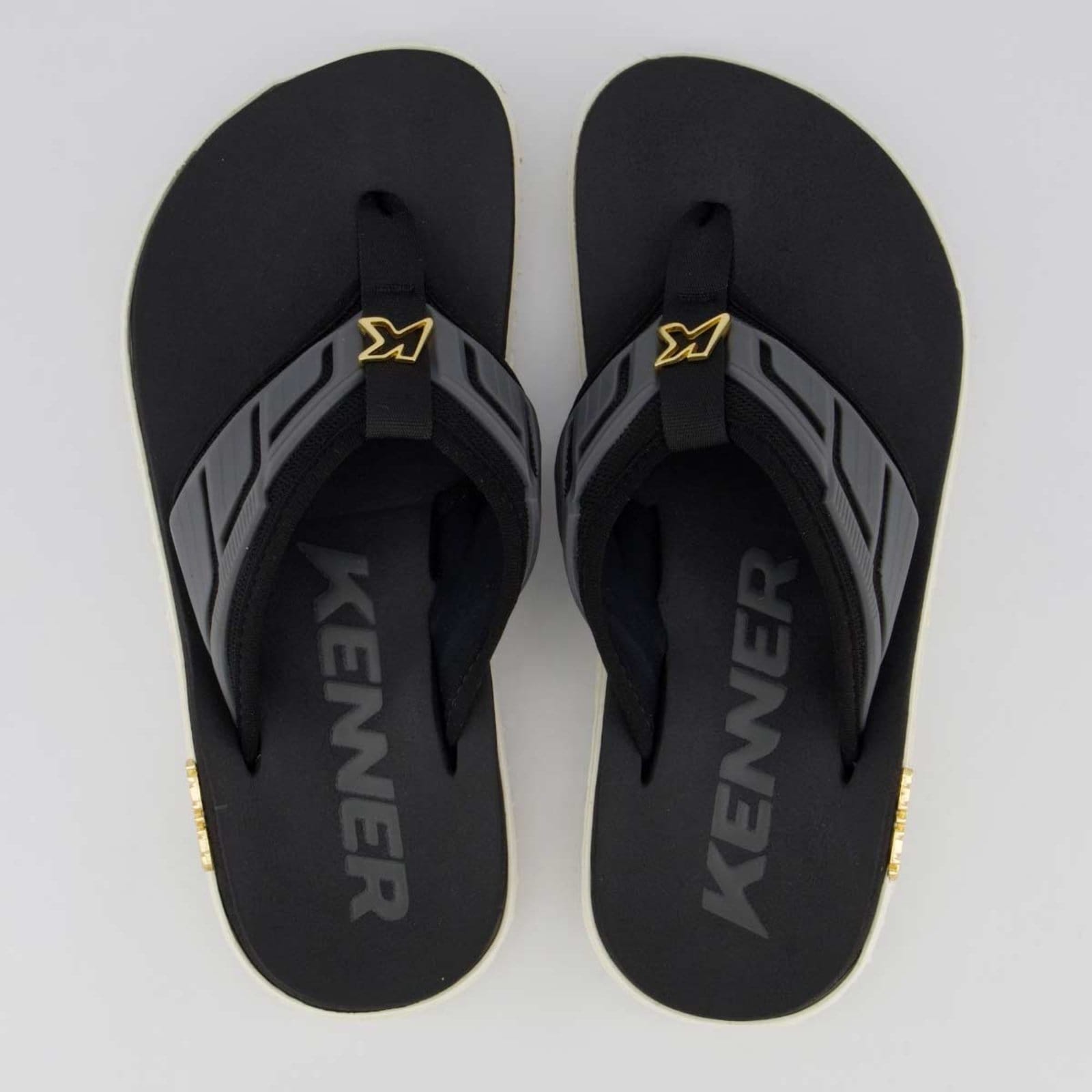 Chinelo Kenner Kivah Full Force e Branco